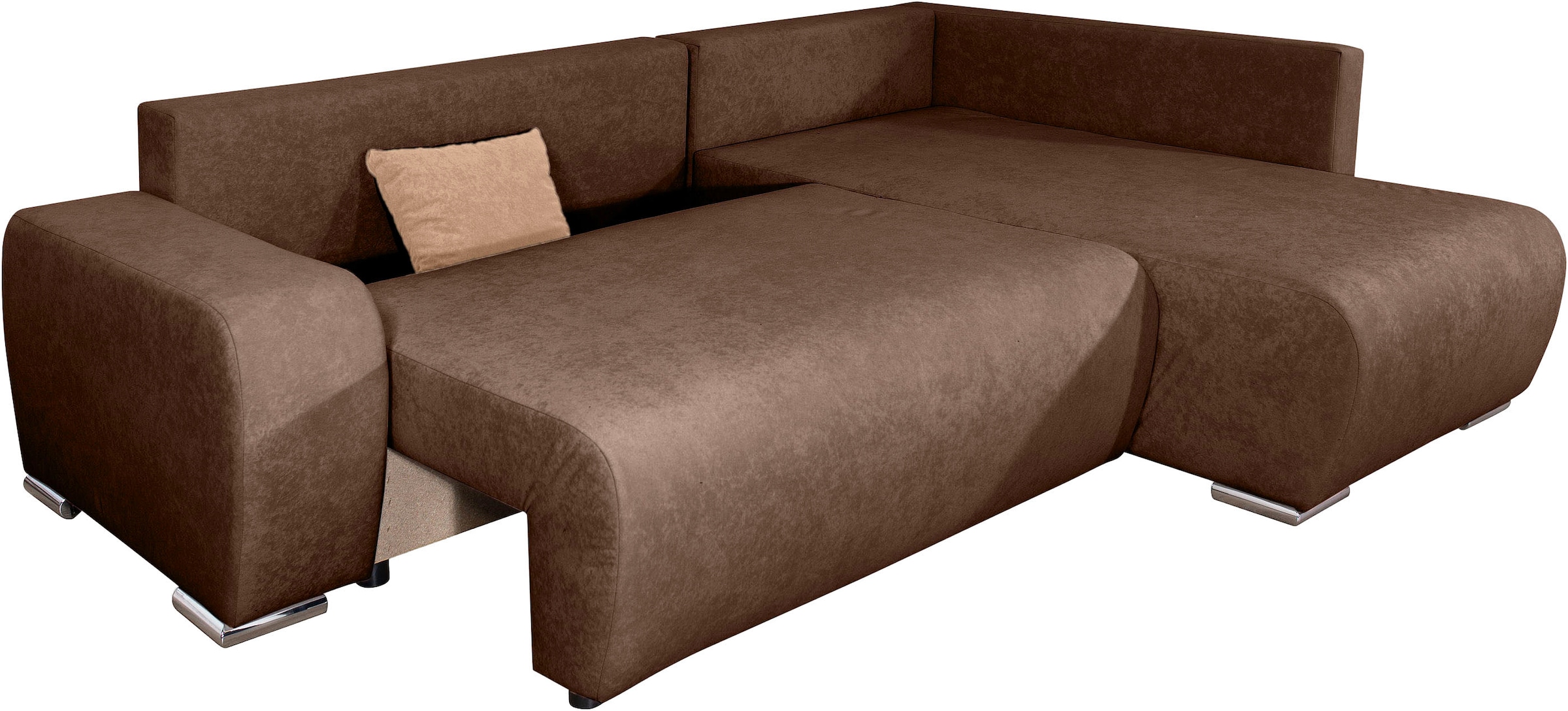 COLLECTION AB Ecksofa »Poppy, L-Form, Breite 227 cm mit Schlaffunktion«