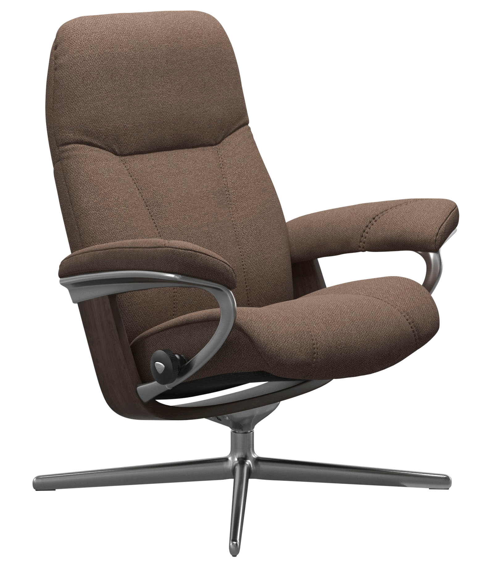 Stressless® Relaxsessel »Consul«, mit Cross Base, Größe S, M & L, Holzakzent Wenge