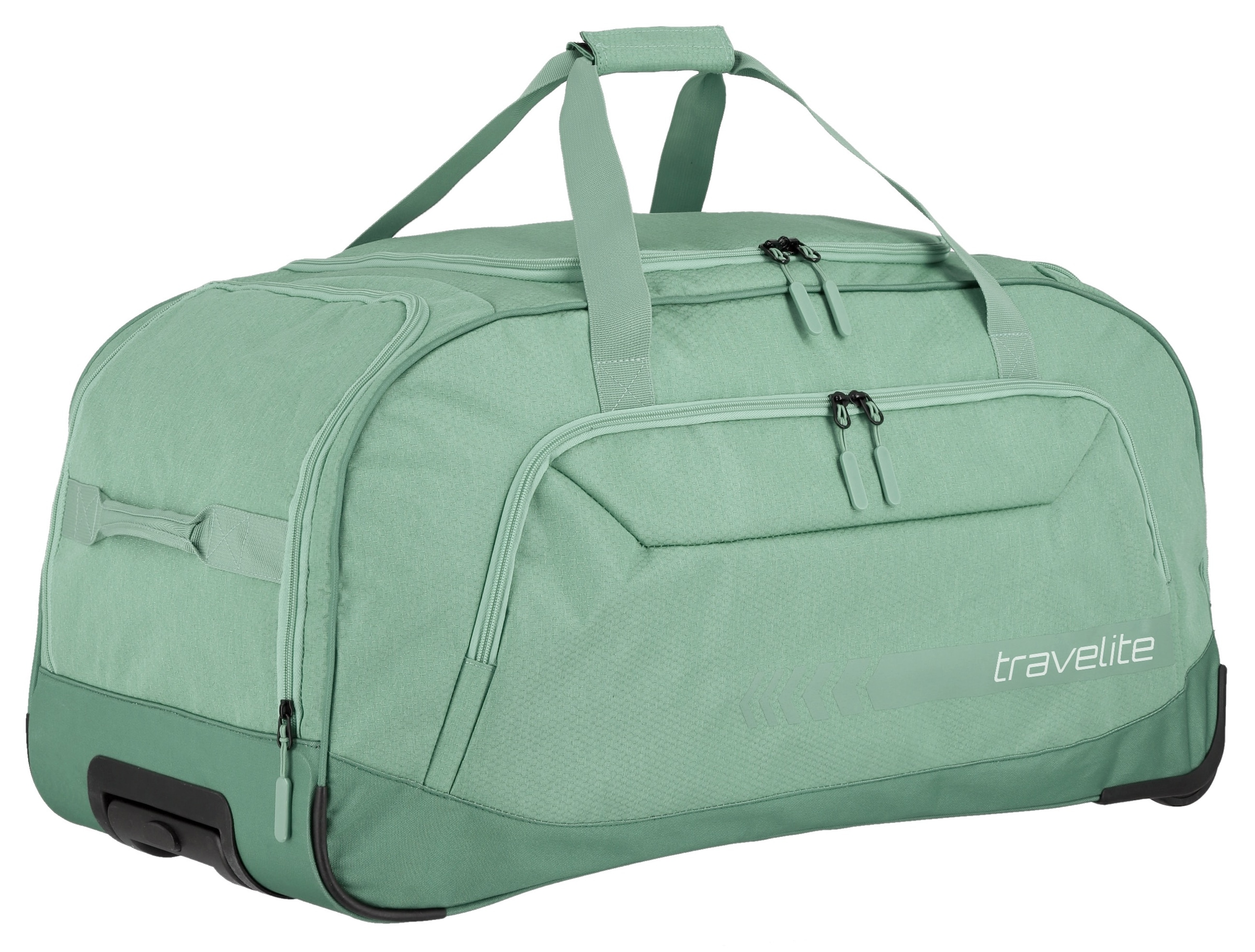 travelite Weichgepäck-Trolley »KICK OFF, verschiedene Größen und Farben«, 2 Rollen, Reisetasche Reisegepäck Reisekoffer Trolley Freizeittasche