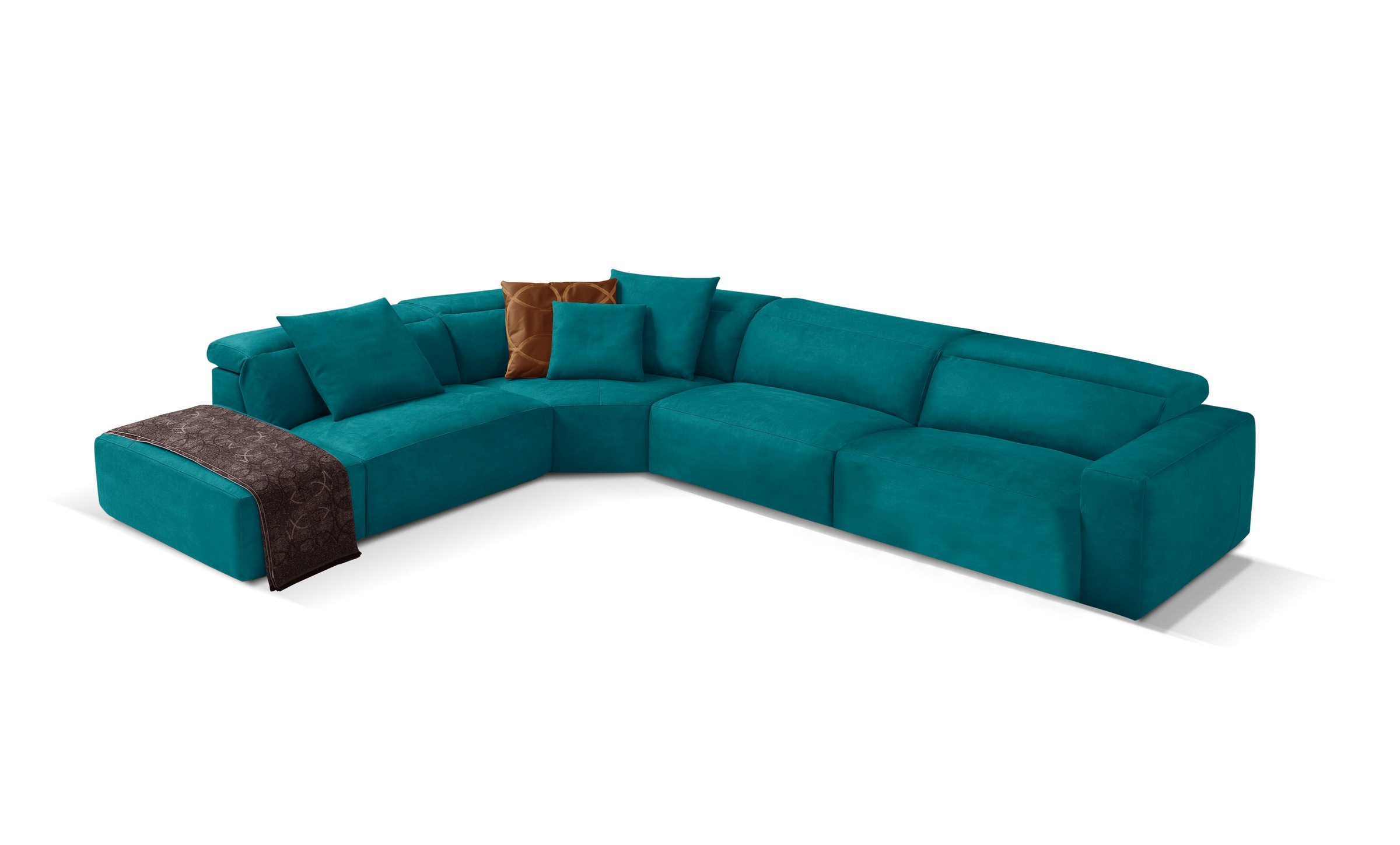 Egoitaliano Ecksofa »Beverly, extravangantes Designsofa mit erstklassigem S günstig online kaufen