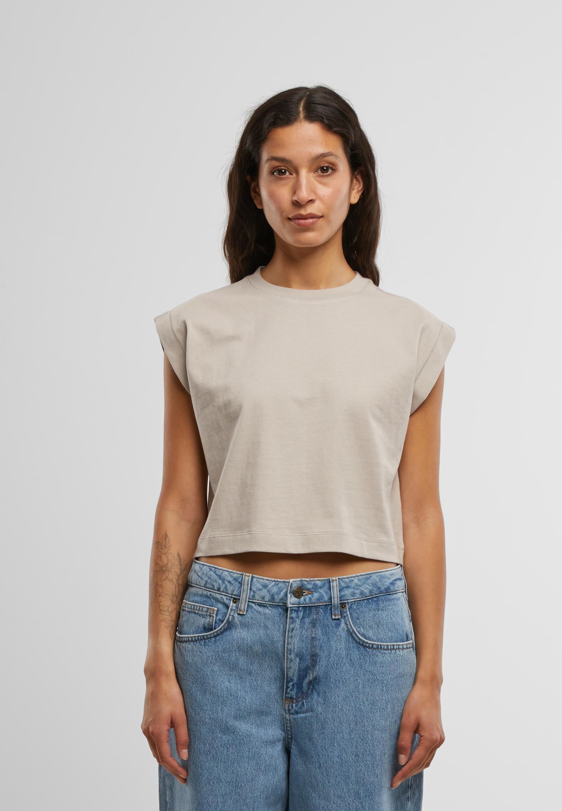 URBAN CLASSICS T-Shirt »Urban Classics Ladies Oversized Boxy Heavy Tee« 1 Stk. tlg.