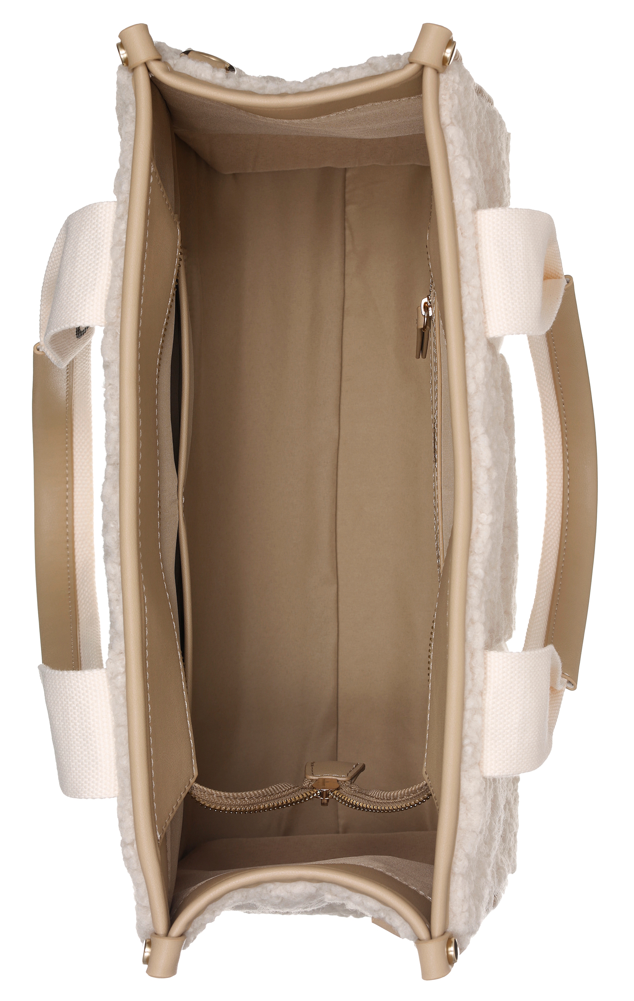 VALENTINO BAGS Shopper »SPECIAL CAMY« in modischer Teddy-Optik