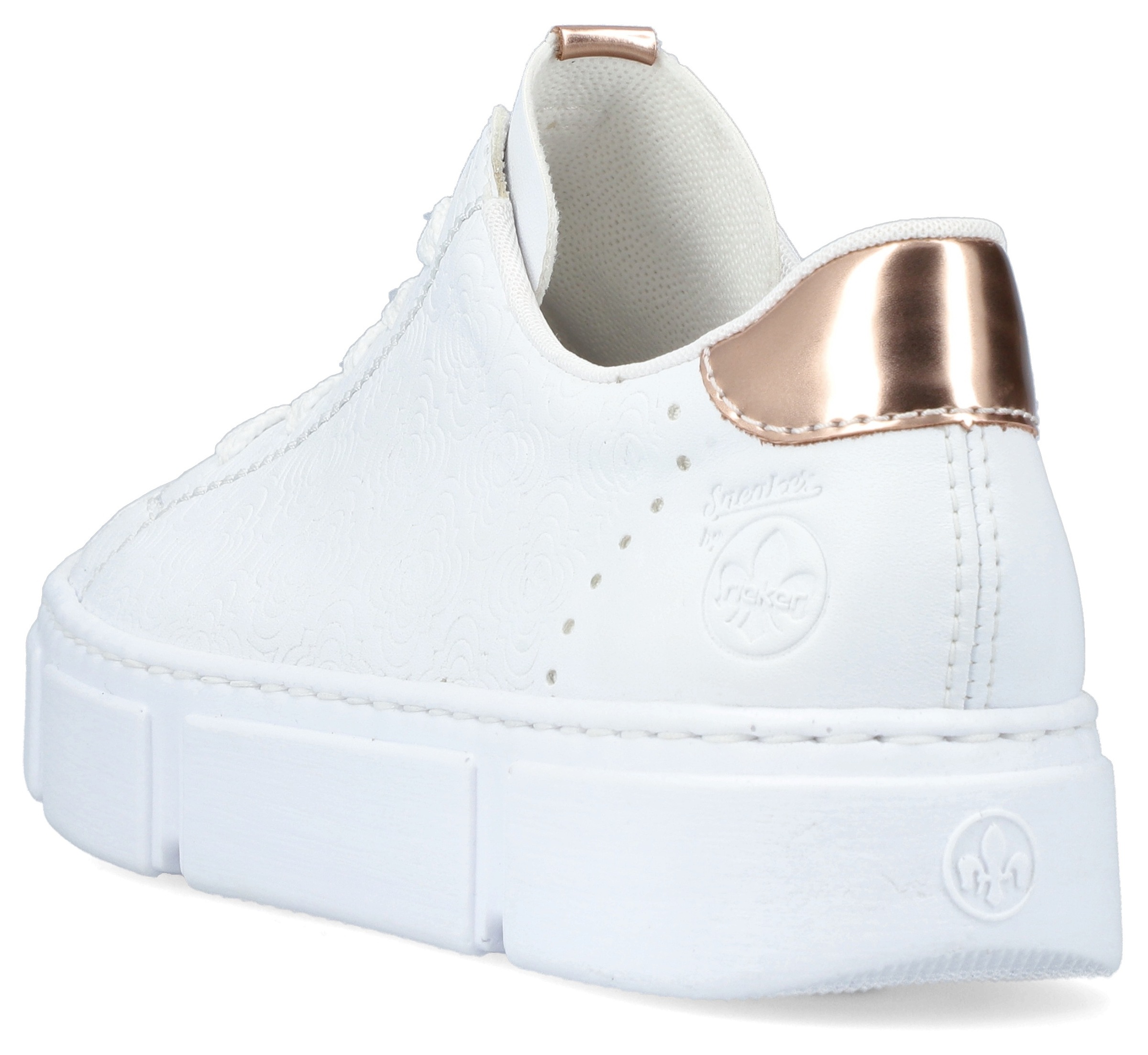 Rieker Plateausneaker, mit metallicfarbenen Akzenten