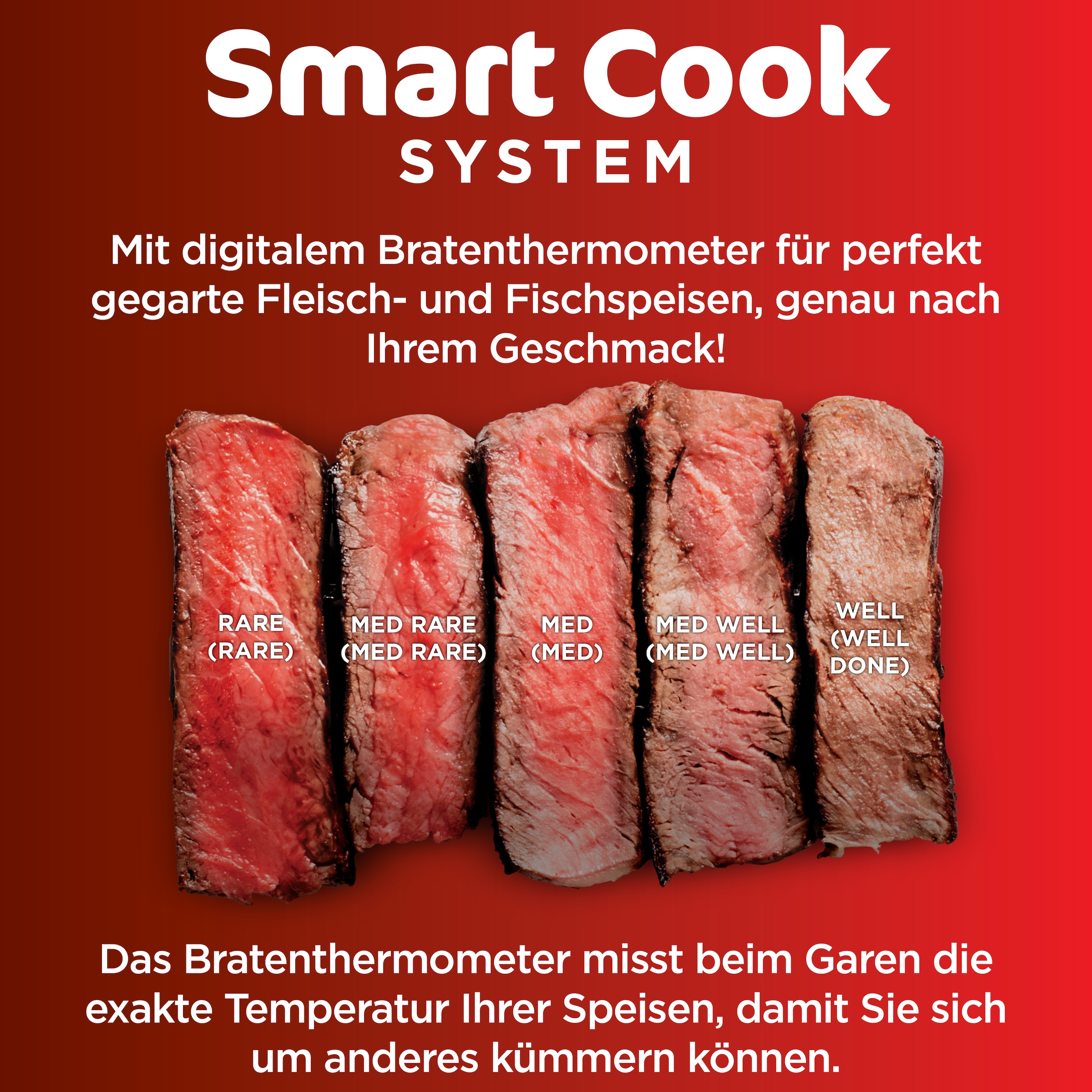 NINJA Tischgrill »EG351EU«, 1760 W, 5-in-1 Grill und Heißluftfritteuse