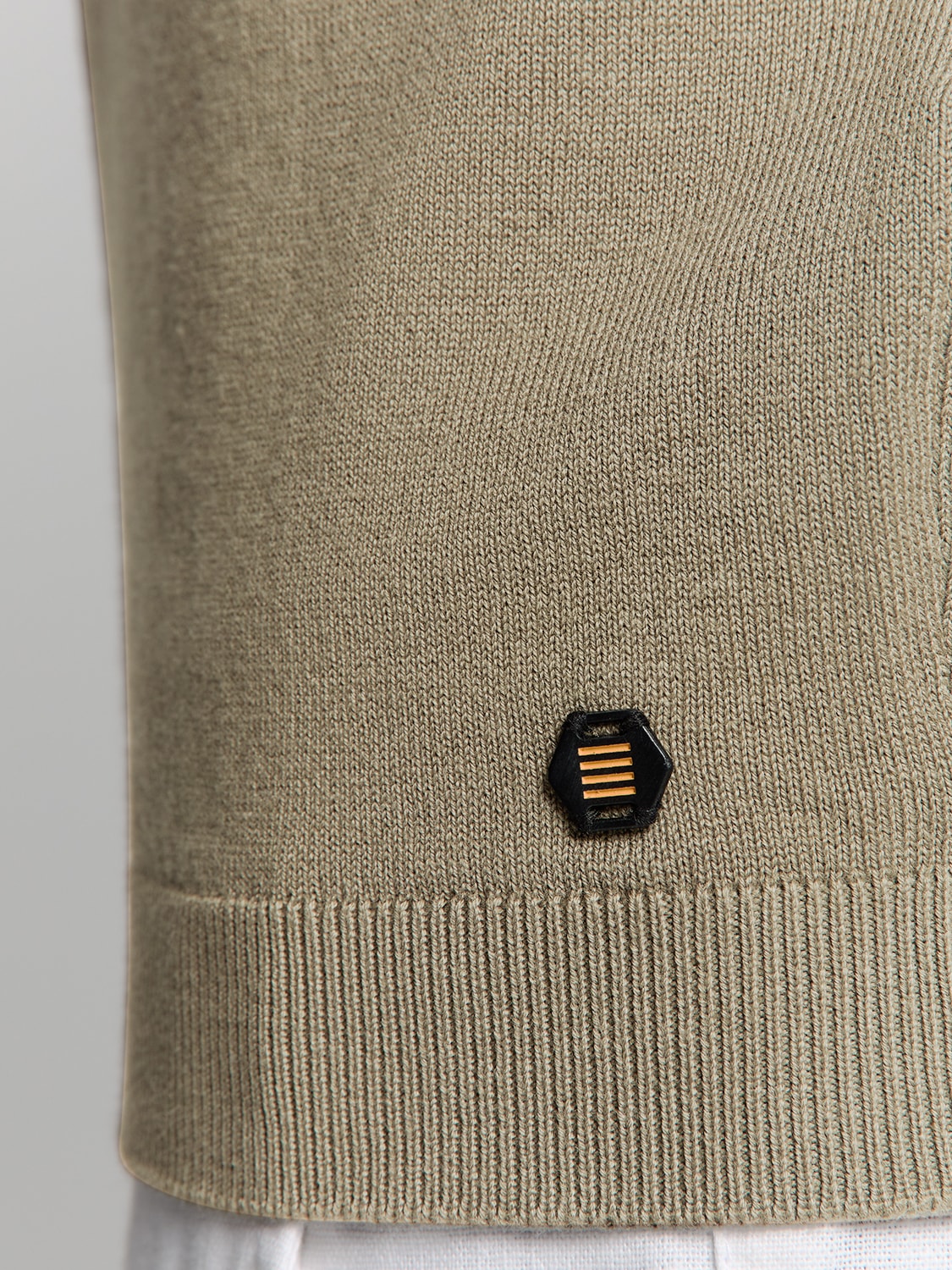 NO EXCESS T-Shirt »No Excess Poloshirt mit kurzen Ärmeln«