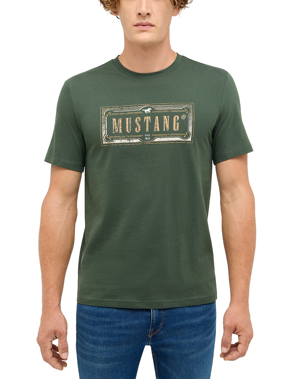 MUSTANG Kurzarmshirt »Herren Style Austin«