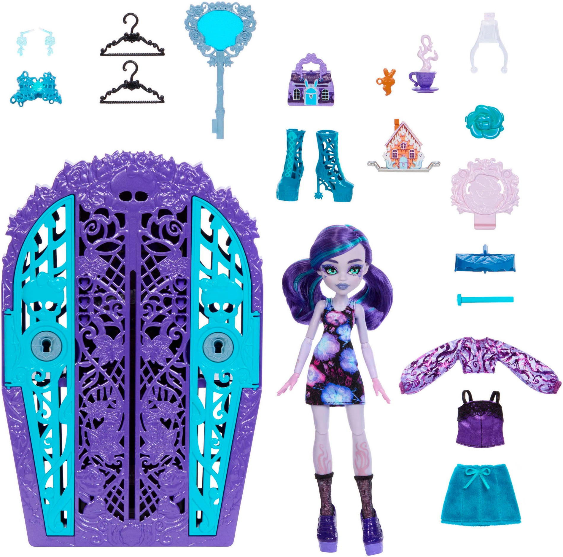 MonsterHigh™ Anziehpuppe »Skulltimate Secrets: Garden Mysteries, Twyla«