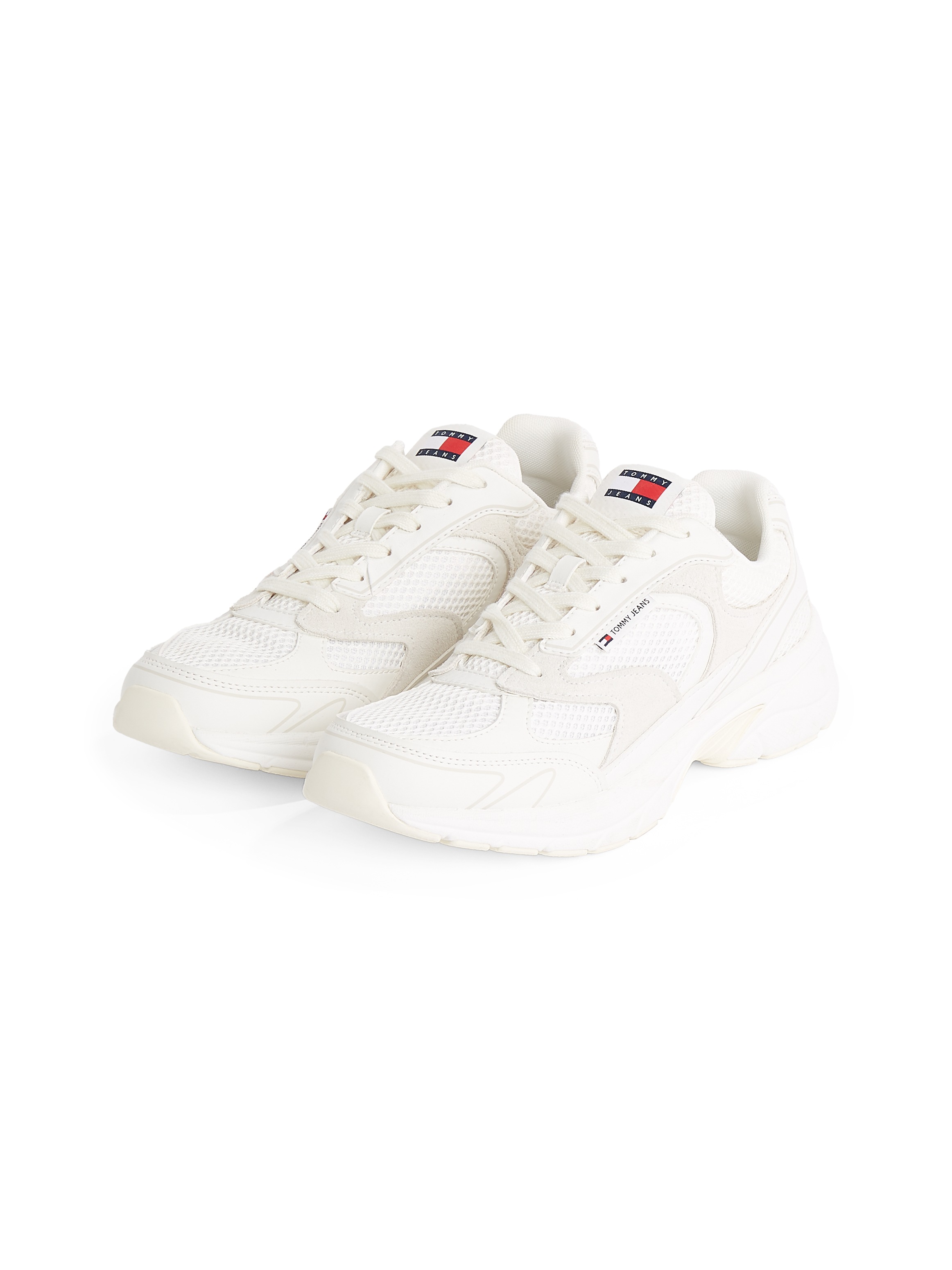 Tommy Jeans Sneaker »THE CONEY«, Freizeitschuh, Halbschuh, Schnürschuh mit seitlichem Label