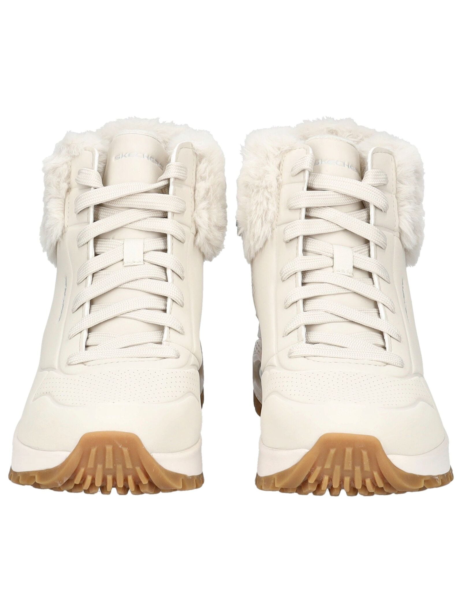 Skechers Schnürstiefelette »Skechers Stiefelette Lederimitat/Textil«