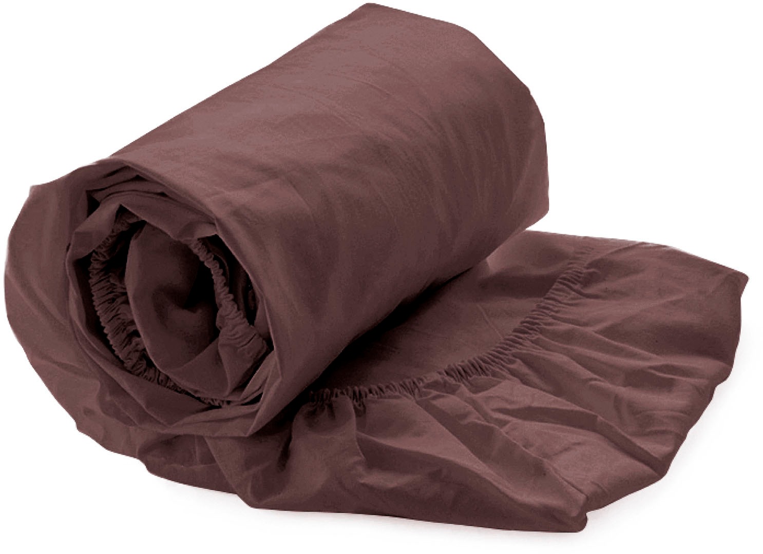 Heckett & Lane Spannbettlaken »Elementi«, Laken aus 100% Baumwolle, hochwertiges Mako-Satin, Betttuch ab 90x200