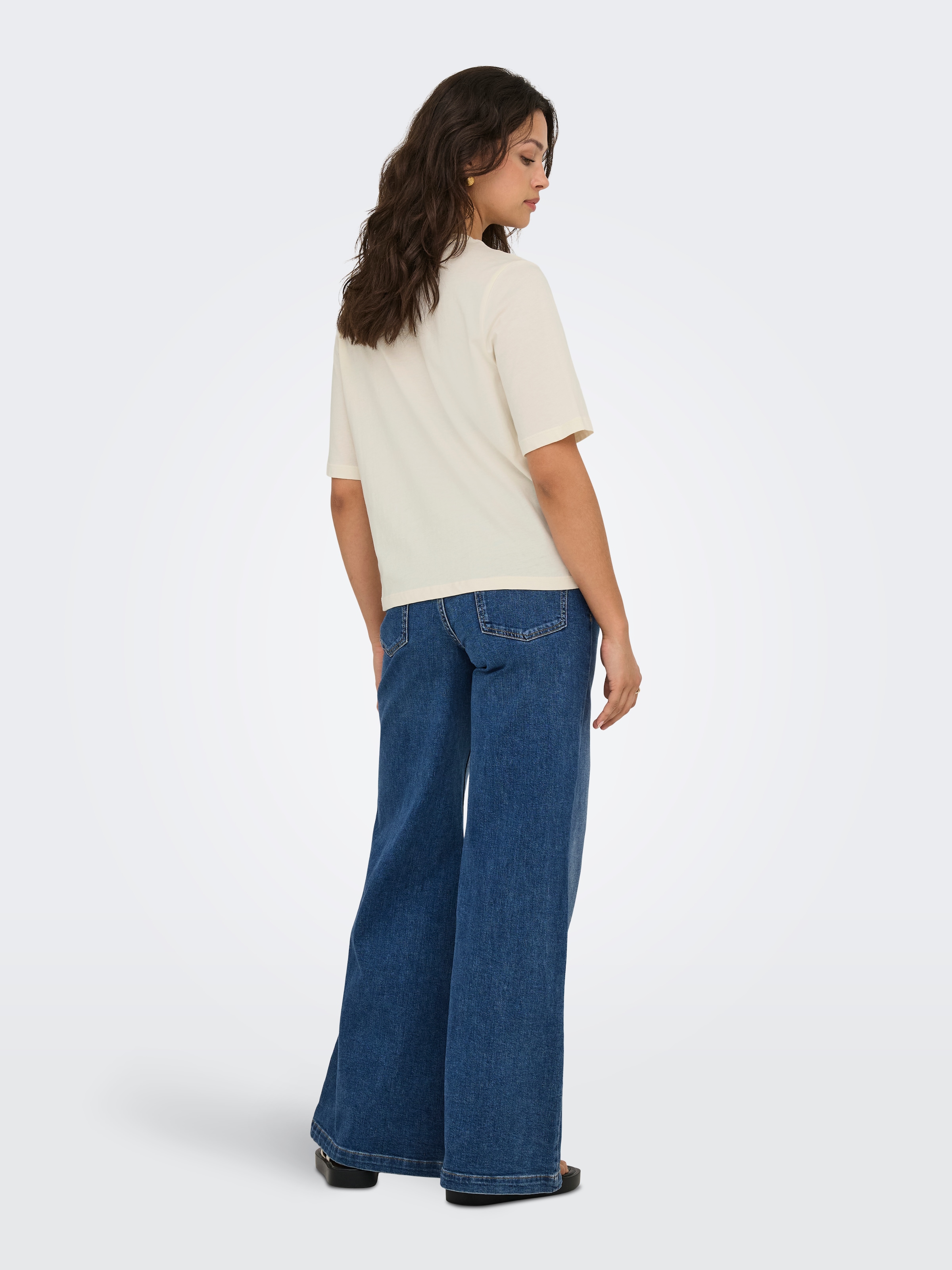 ONLY Kurzarmshirt »ONLHAVANNA LIFE S/S VIBE TOP BOX JRS«