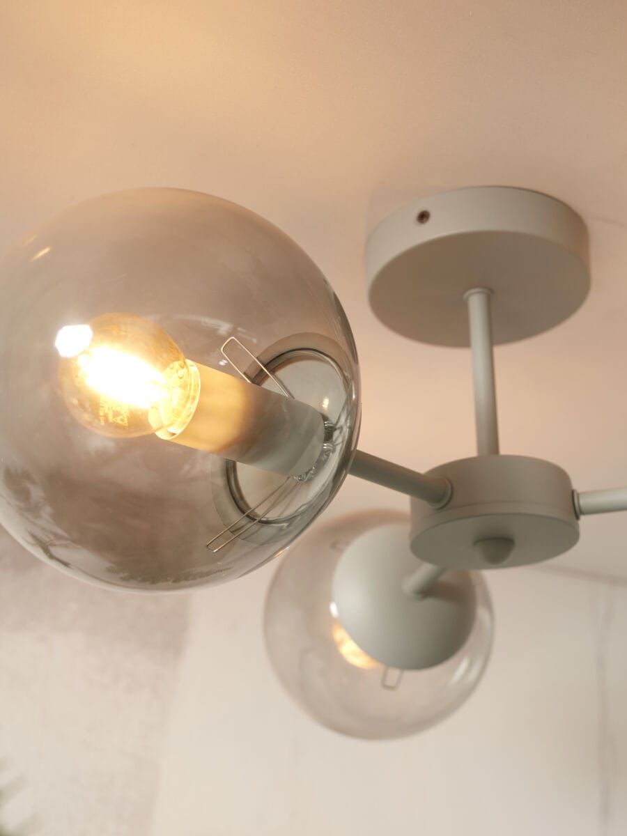it's About RoMi Deckenleuchte »ASPEN«, 3 flammig, Leuchtmittel E14 | LED wechselbar, Glass mit Farbeverlauf