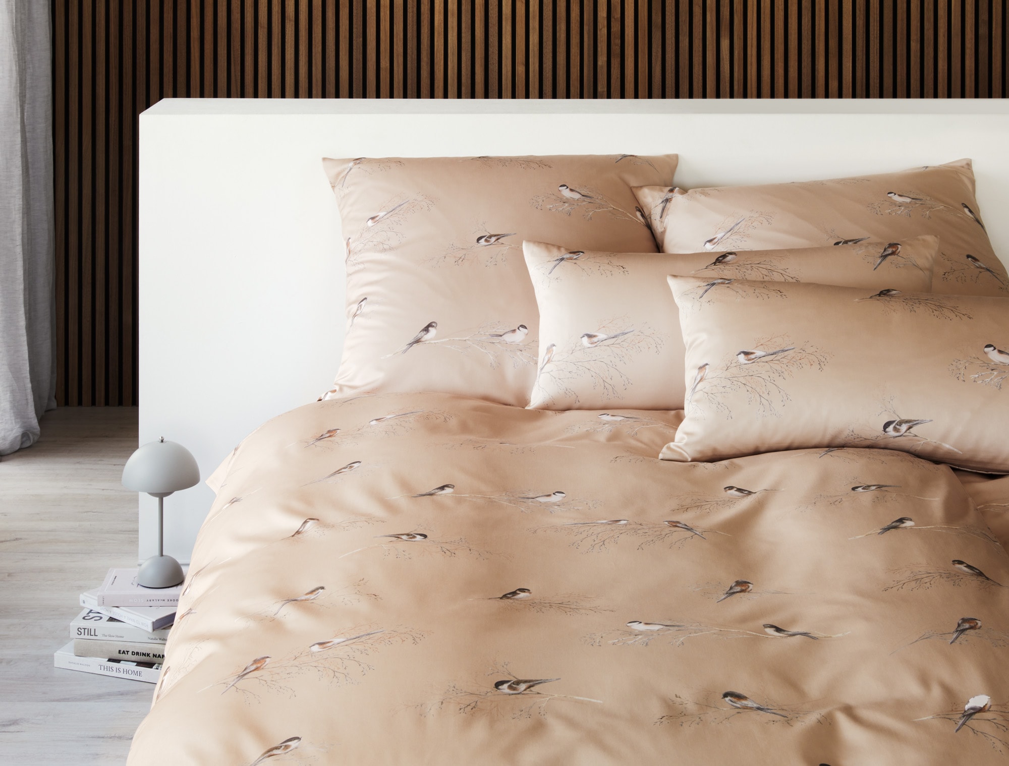 Elegante Bettwäsche »Spätzchen« 2 Stk. tlg. angenehmes Hautgefühl günstig online kaufen