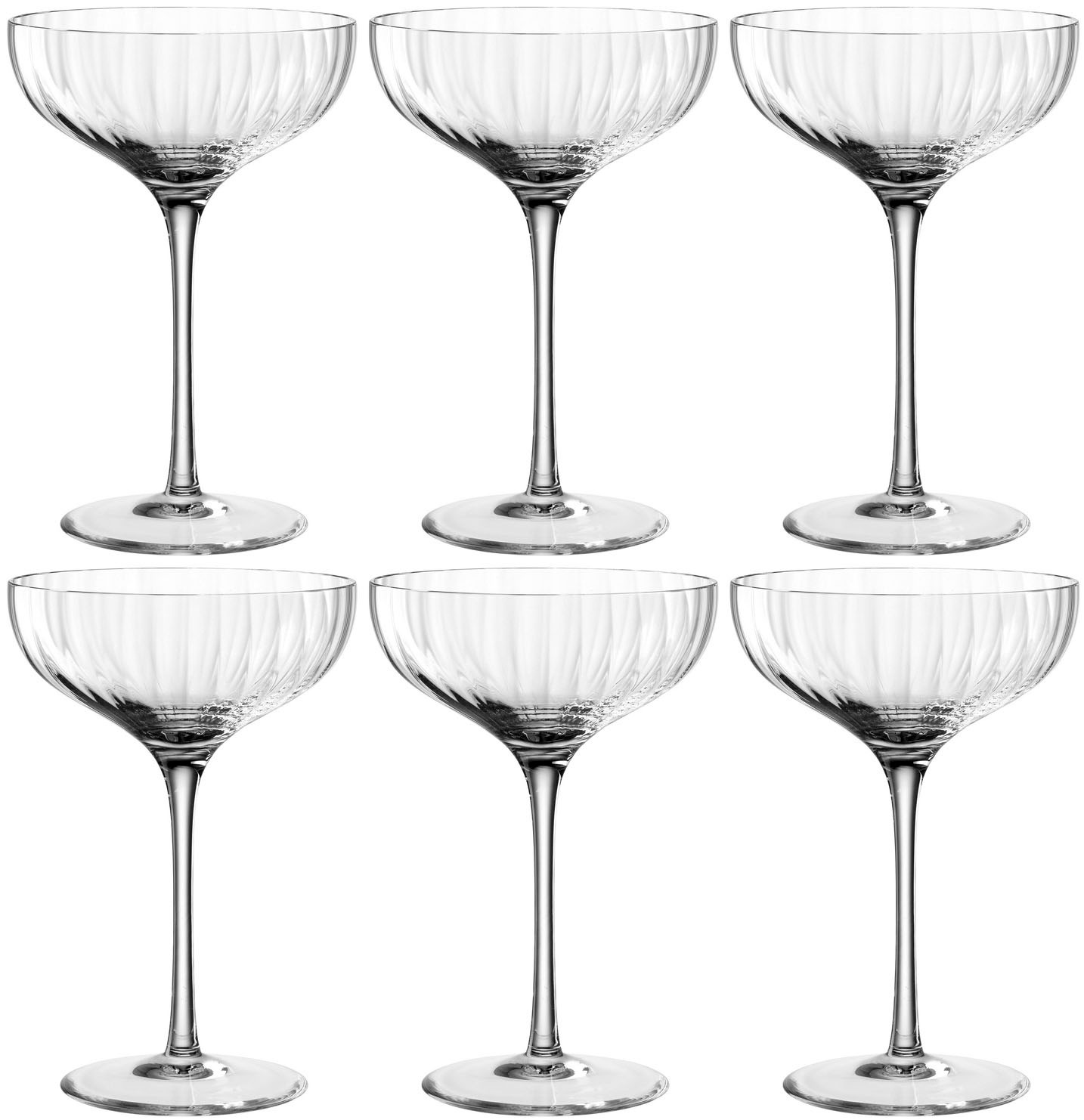 LEONARDO Champagnerglas »POESIA«, (Set, 6 tlg.), 260 ml, 6-teilig günstig online kaufen