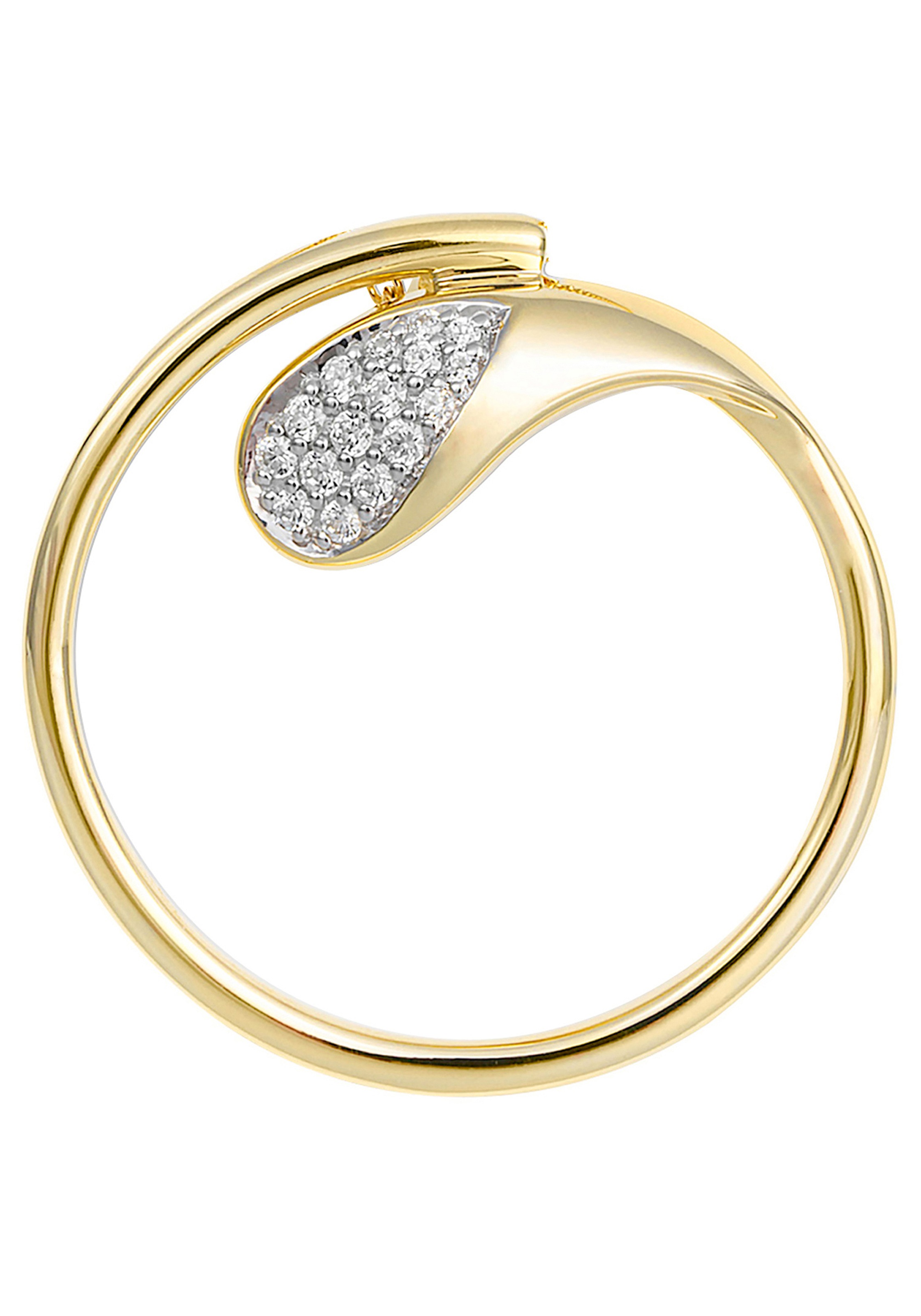 JOBO Kettenanhänger, 585 Gold mit 16 Diamanten kaufen