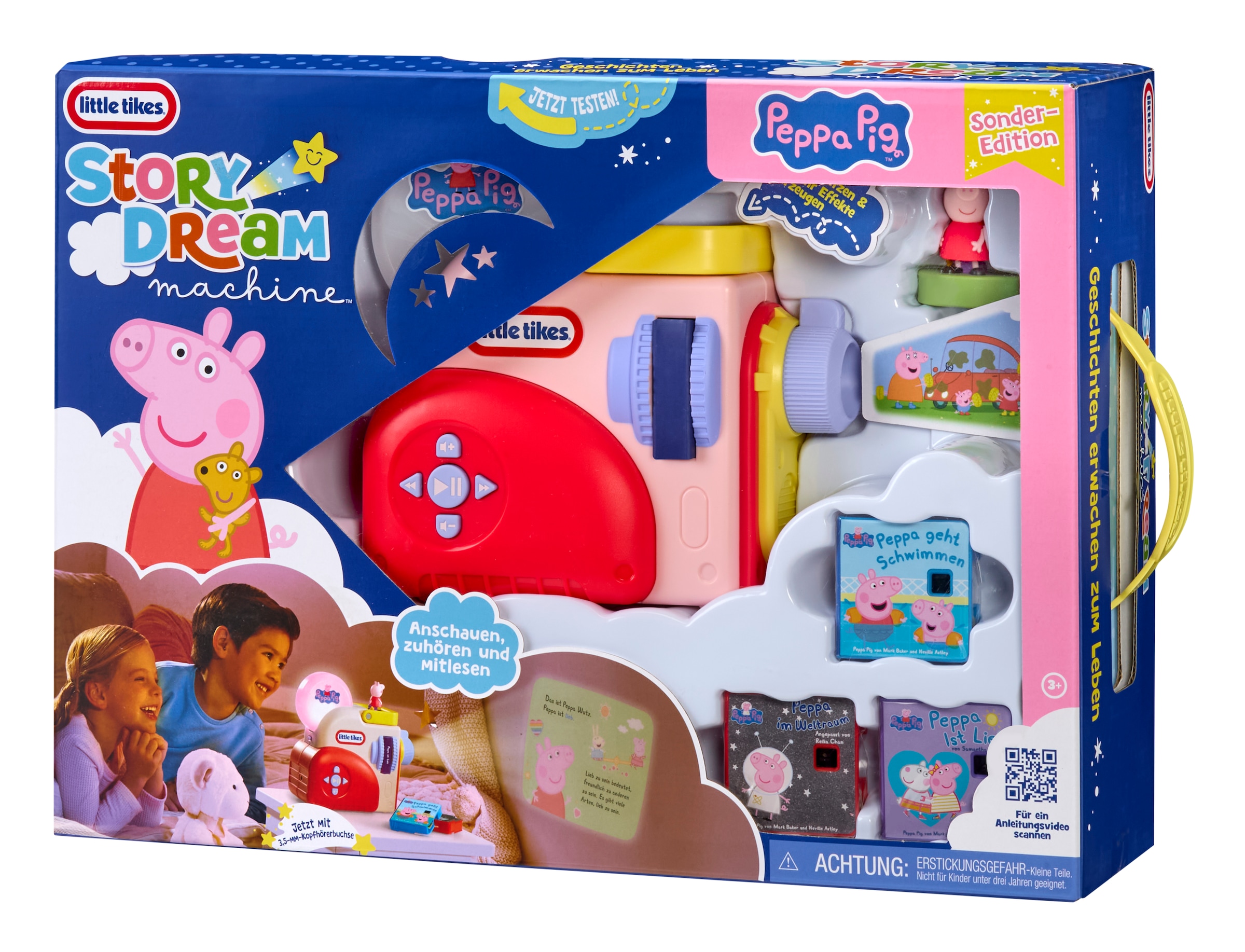 Little Tikes® Hörspiel »Story Dream Machine, Peppa Wutz inkl. Freundschafts-Kollektion« Kinderprojektor