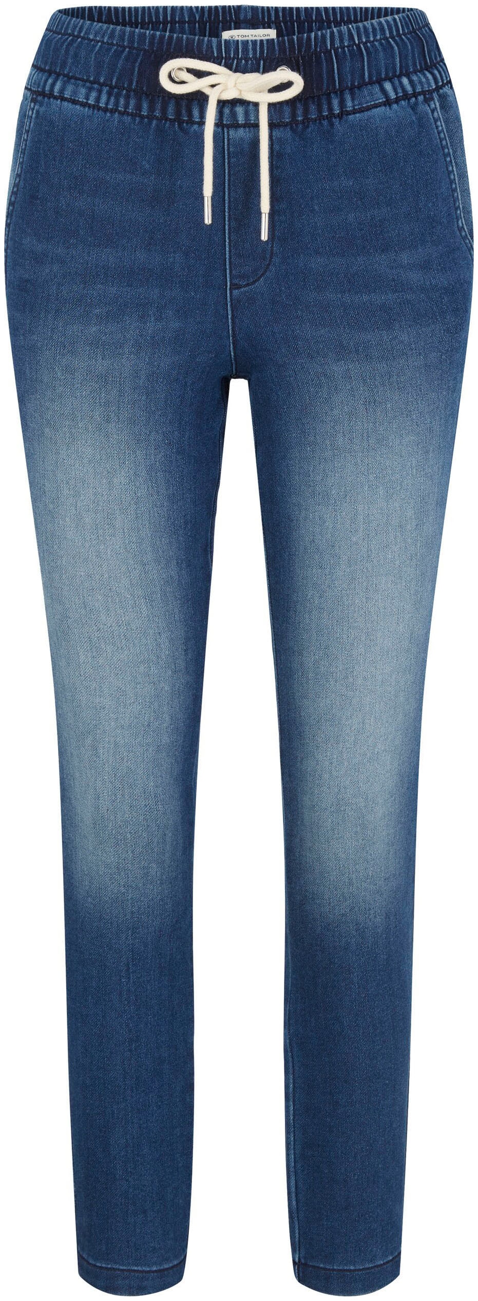 TOM TAILOR Loose-fit-Jeans, mit elastischem Bund online kaufen