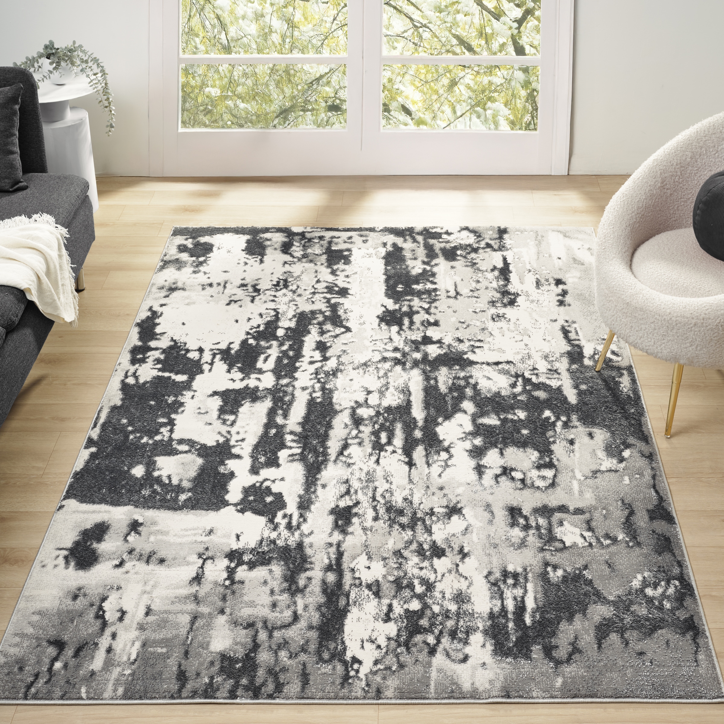 OTTO home Teppich »Miaja, im Vintage-Look« rechteckig 11 mm Höhe dichte Qualität,  leichter Glanz, Wohnzimmer, Schlafzimmer, Esszimmer