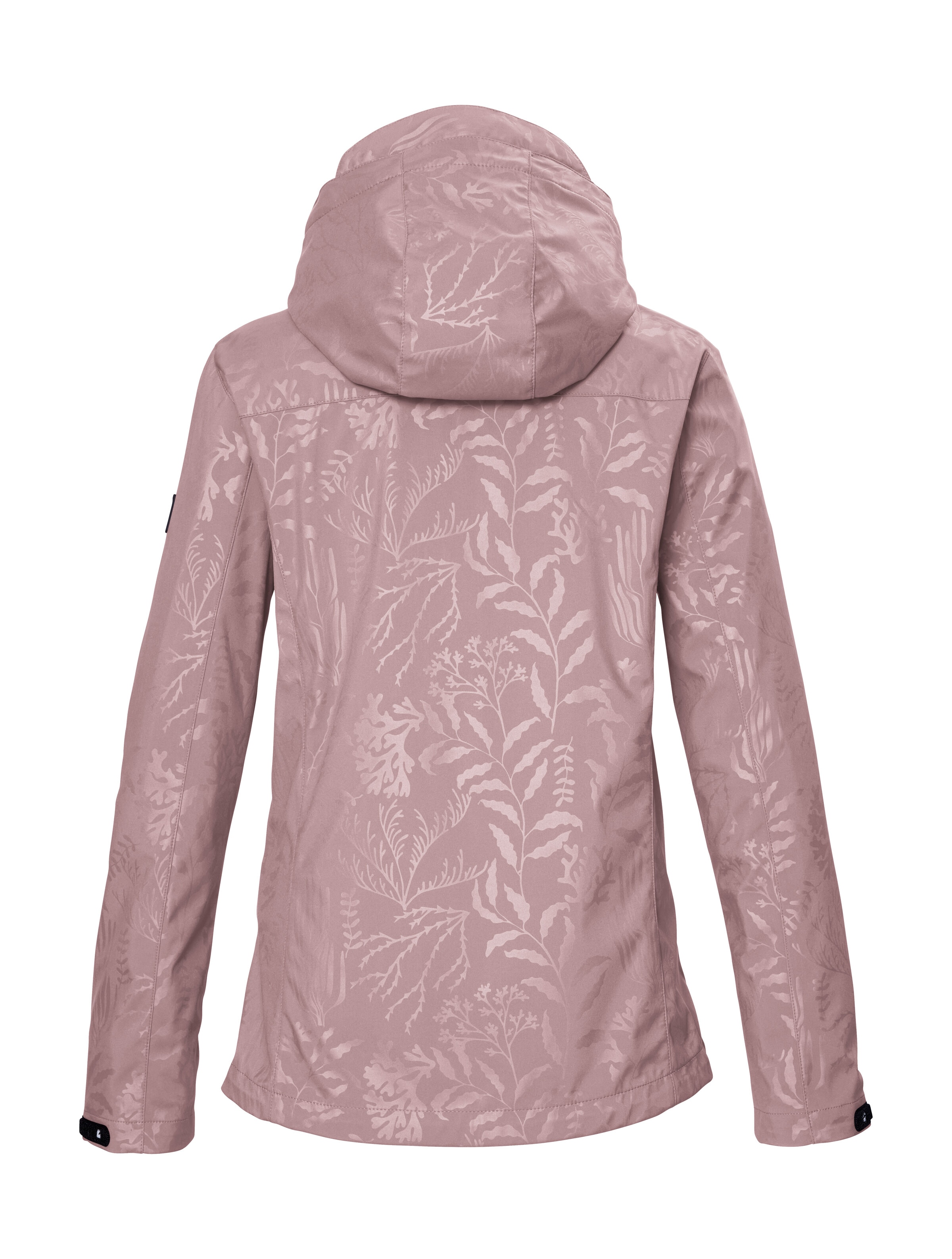 Killtec Softshelljacke »KOS 122 WMN SFTSHLL JCKT FLORAL«, Softshelljacke: Wind-u wasserdichte, atmungsaktiv, Kapuze regulierbar