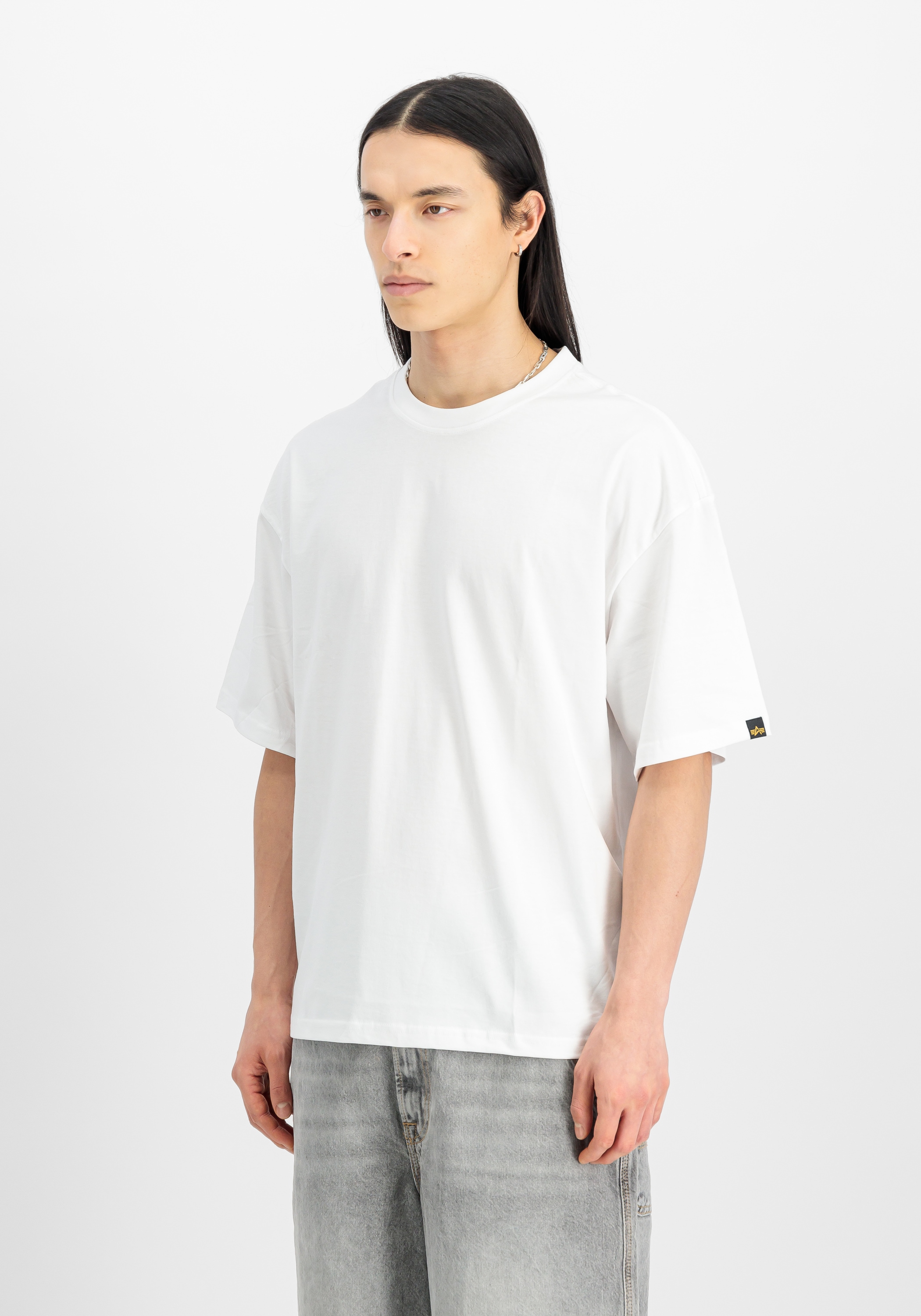 Alpha Industries T-Shirt »Alpha Industries Men - T-Shirts Aloha Flower Backprint T-Shirt«