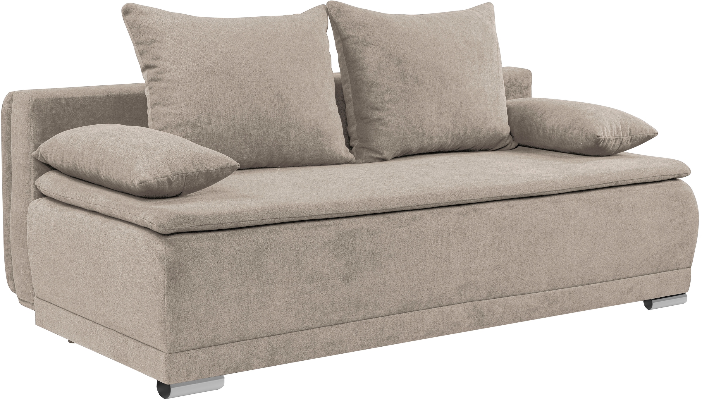 WERK2 Schlafsofa »Biggi«, 2-Sitzer Schlafcouch mit Bettkasten