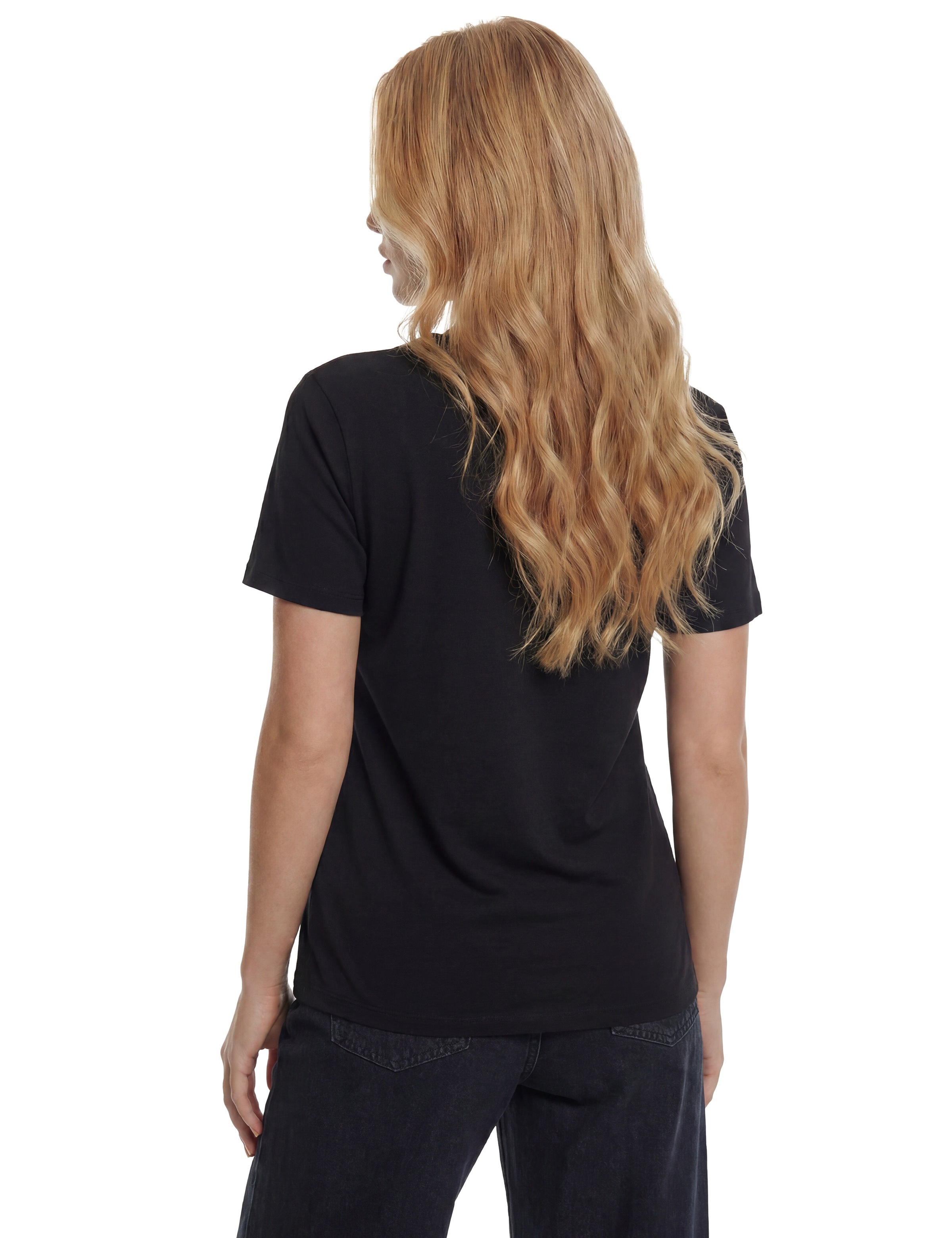 Guess Langarmshirt »COLETTE LS RIB TOP« aus Rippstrick, Viskosemix