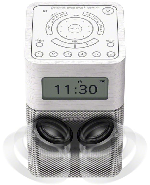 Sony Radio »XDR-V1BTD«, (Bluetooth-NFC Digitalradio (DAB+)-FM-Tuner mit RDS)