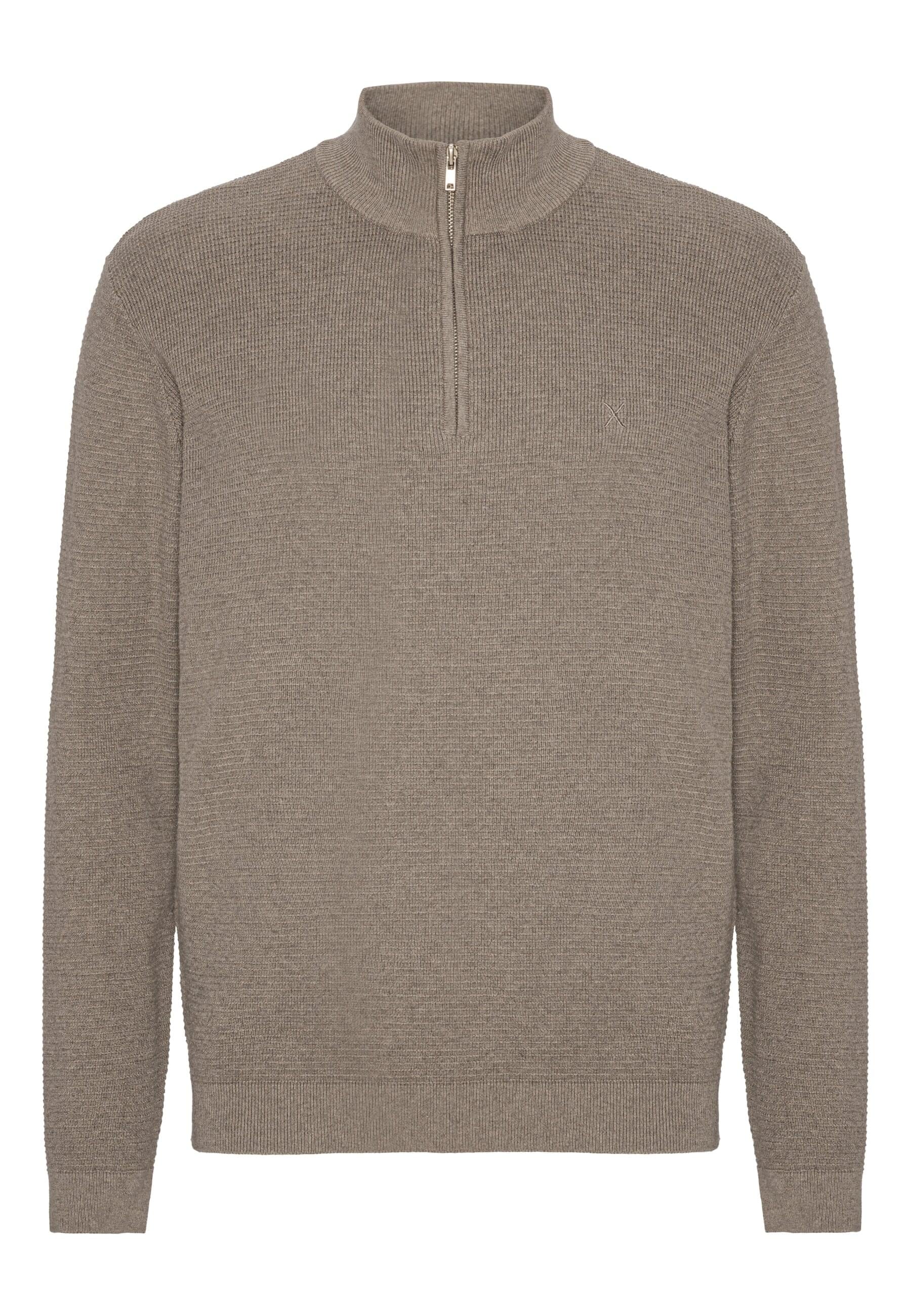 Clean Cut Copenhagen Sweater »Clean Cut Copenhagen Oscar Half-Zip Knit«, 1 Stk.
