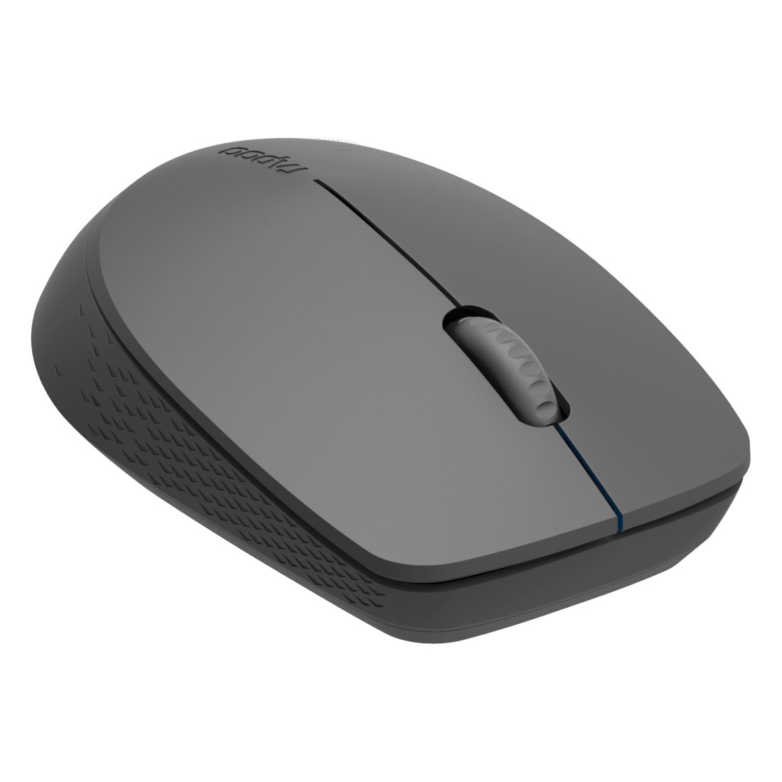 Rapoo ergonomische Maus »M100 Silent kabellose Maus, Bluetooth, 2.4 GHz, 1300 DPI« Funk