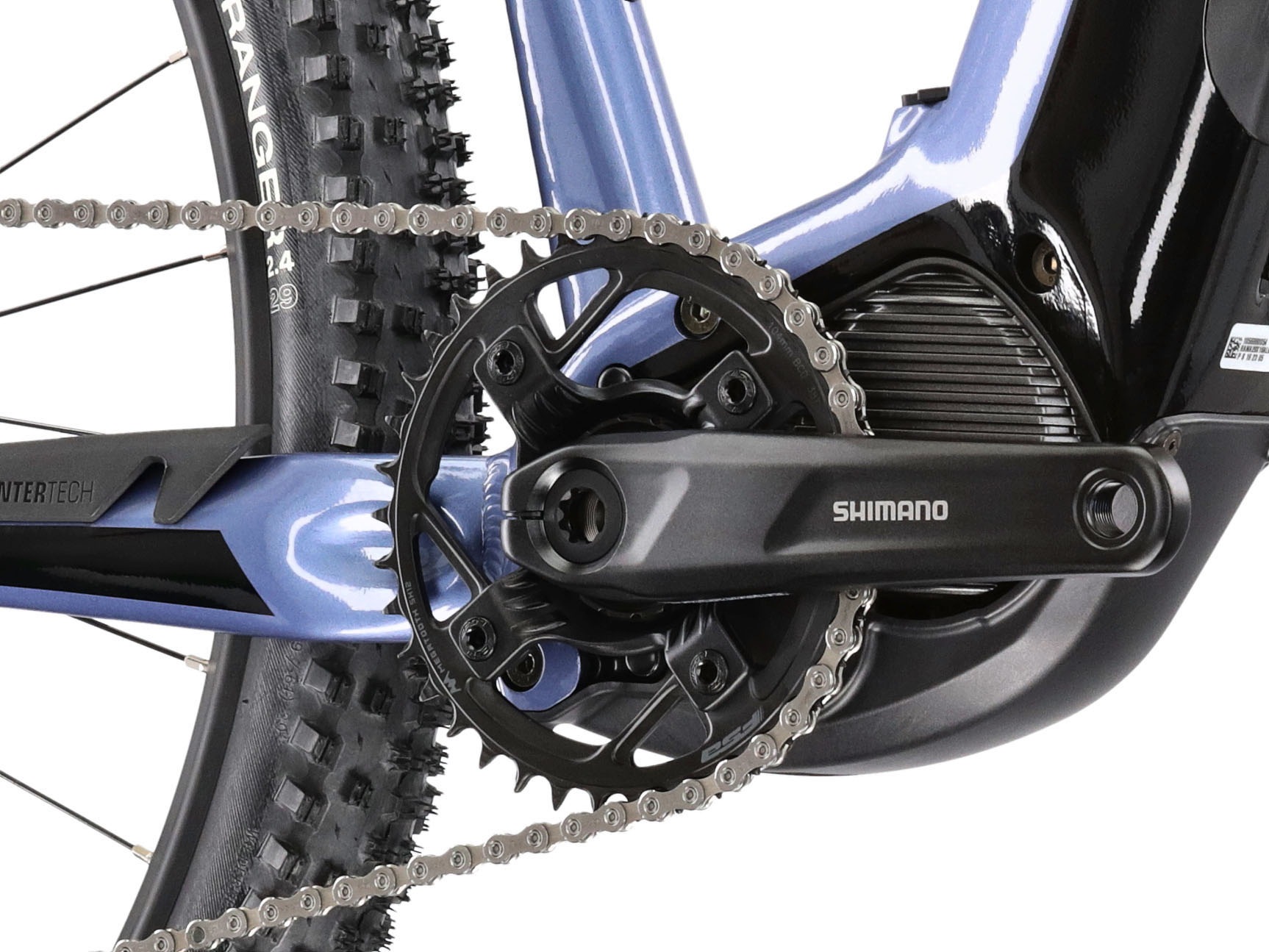 Kross E-Bike »E-MTB Level Boost 2.0 500 29 Zoll blau«, 11 Gang, Shimano, DEORE M5100, Mittelmotor 250 W, Pedelec, Elektrofahrrad für Damen und Herren