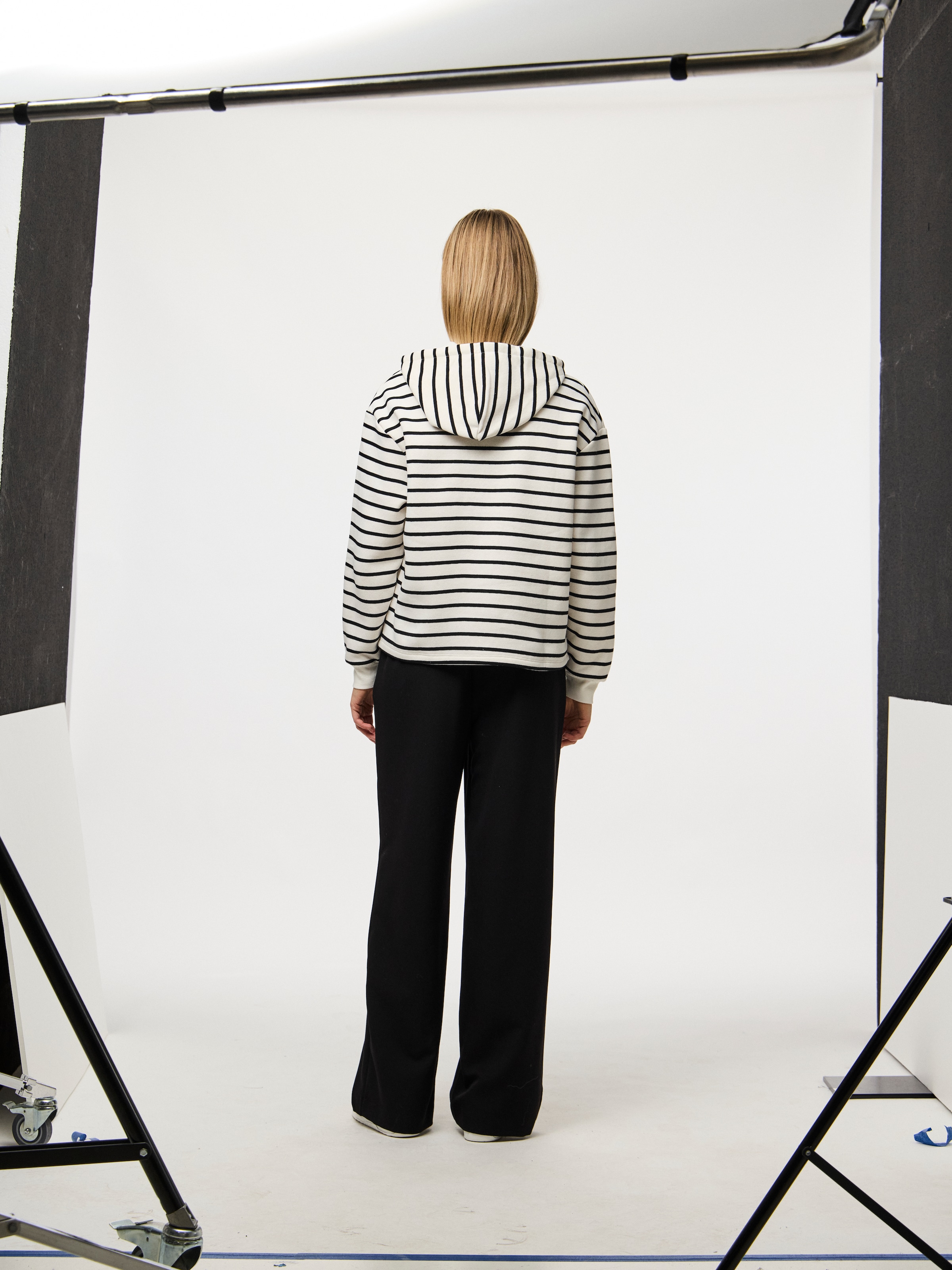 pieces Hoodie »PCCHILLI LS HOODIE STRIPES NOOS BC«
