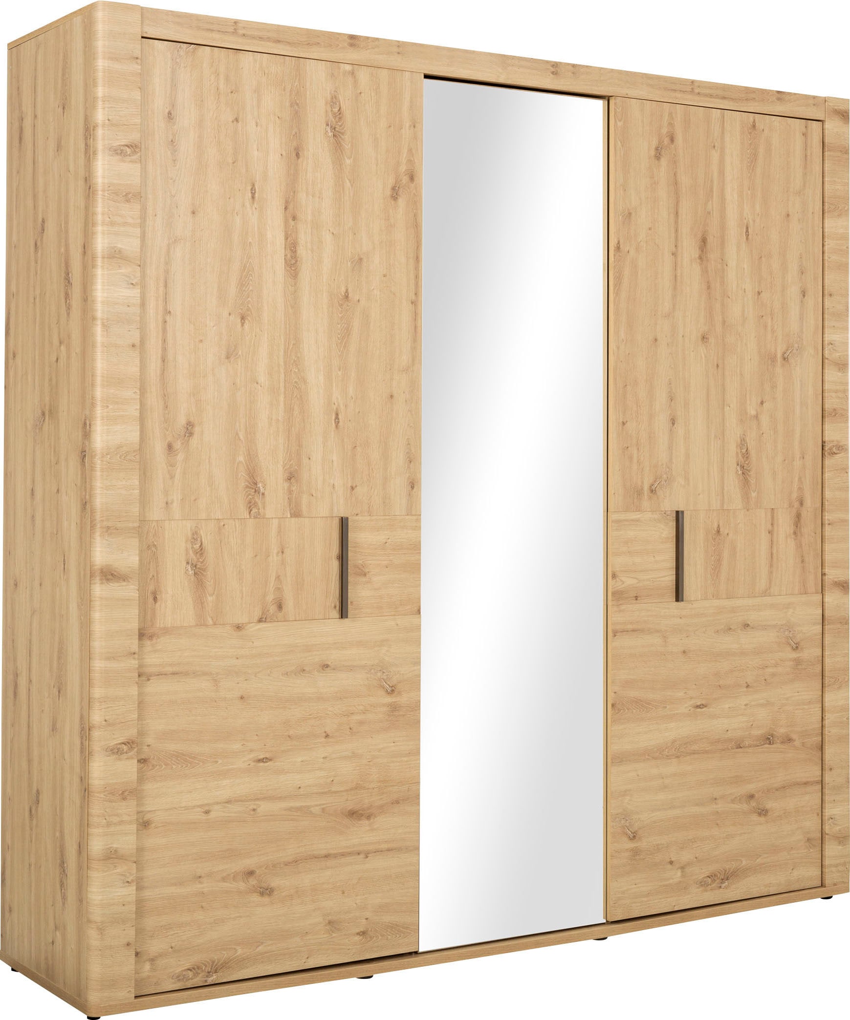 Gami Kleiderschrank »Confidence«, aus Kiefernholz mit Spiegel