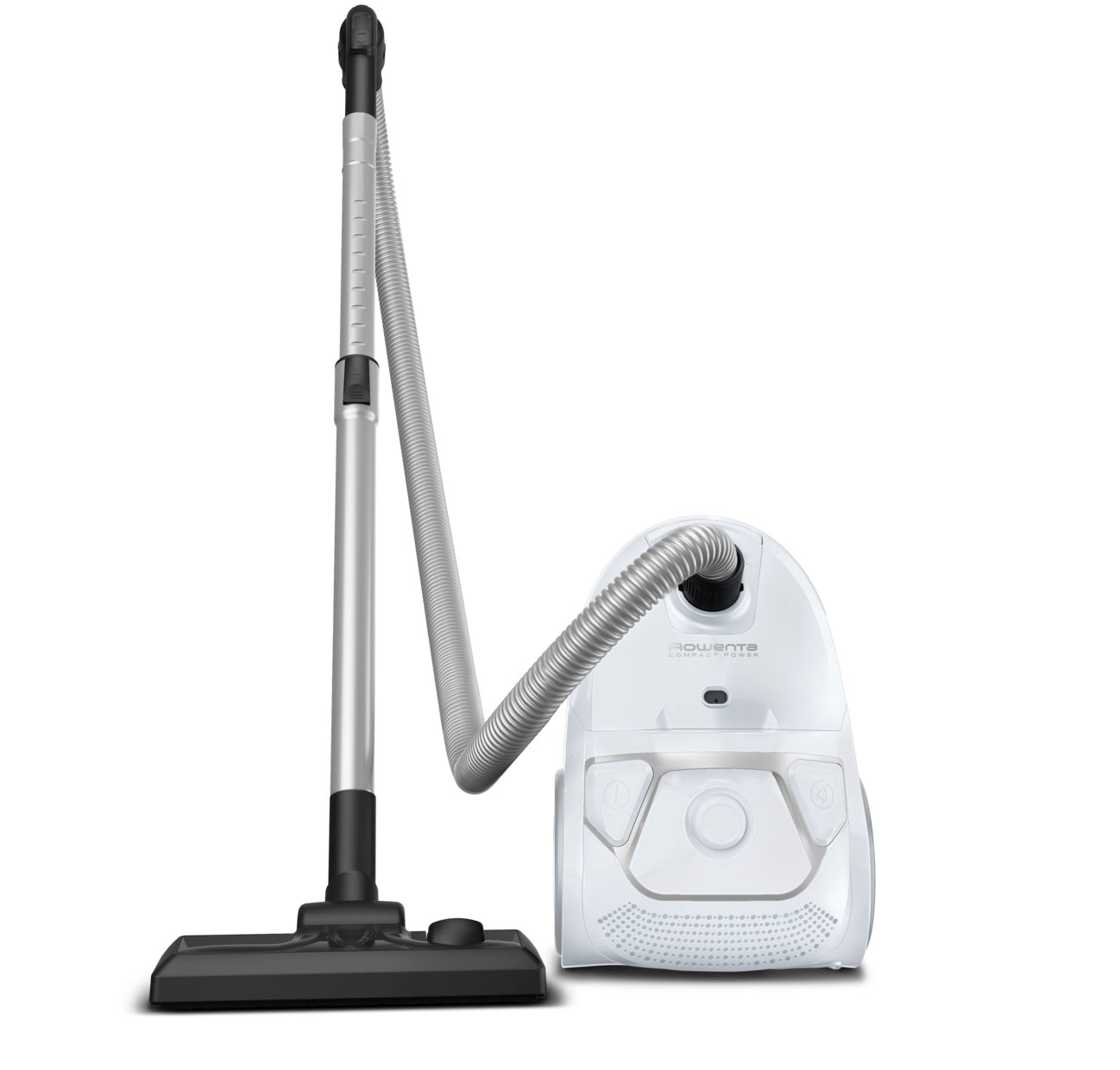 Rowenta Bodenstaubsauger »Compact Power Parkett, mit Beutel, starke Saugkraft, kompaktes Design«, 900 W, mit Beutel, 99,98% Filtrierung, Hygiene+ Beutelwechselsystem, RO3957