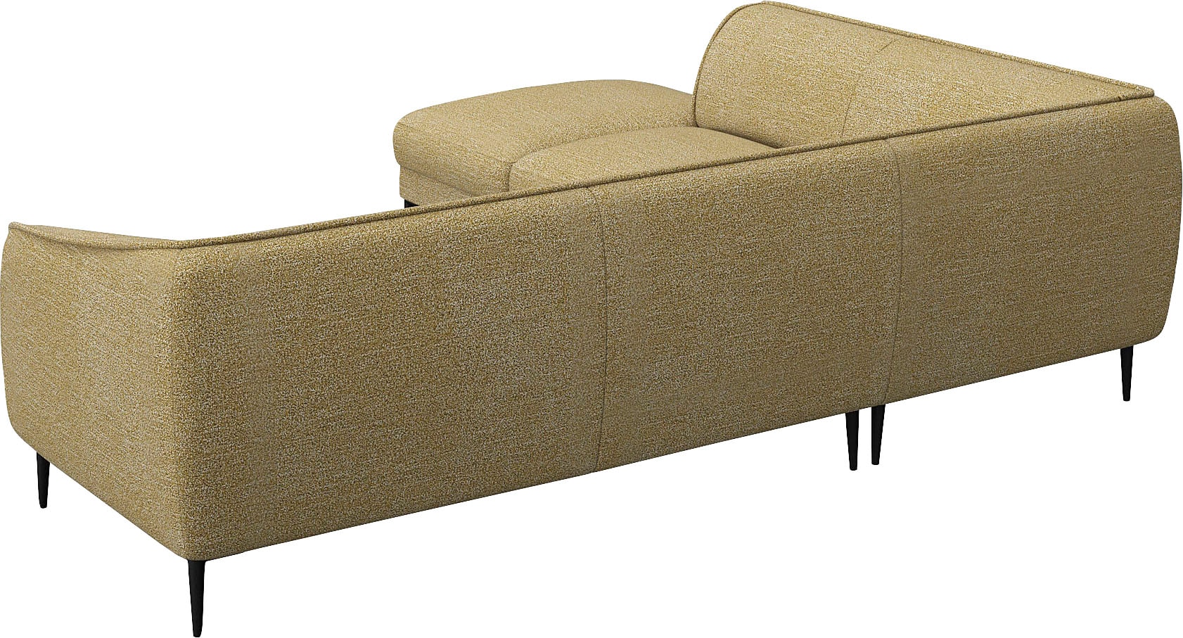FLEXLUX Ecksofa »Belle Designsofa, L-Form, B/T 268/209 cm«, Skandinavisches Design, In hochwertiger Verarbeitung