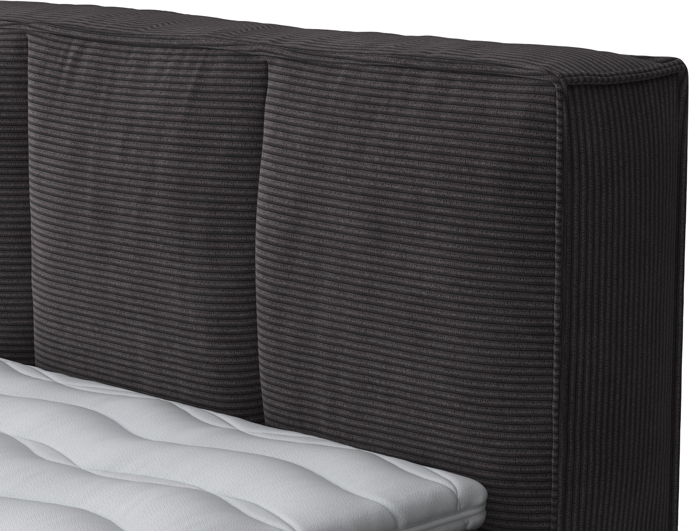 LeGer Home by Lena Gercke Boxspringbett »Addyson« Härtegrade H2, H3 und H4 wählbar,  Boxspringbett inkl. Topper, 2 Matratzen