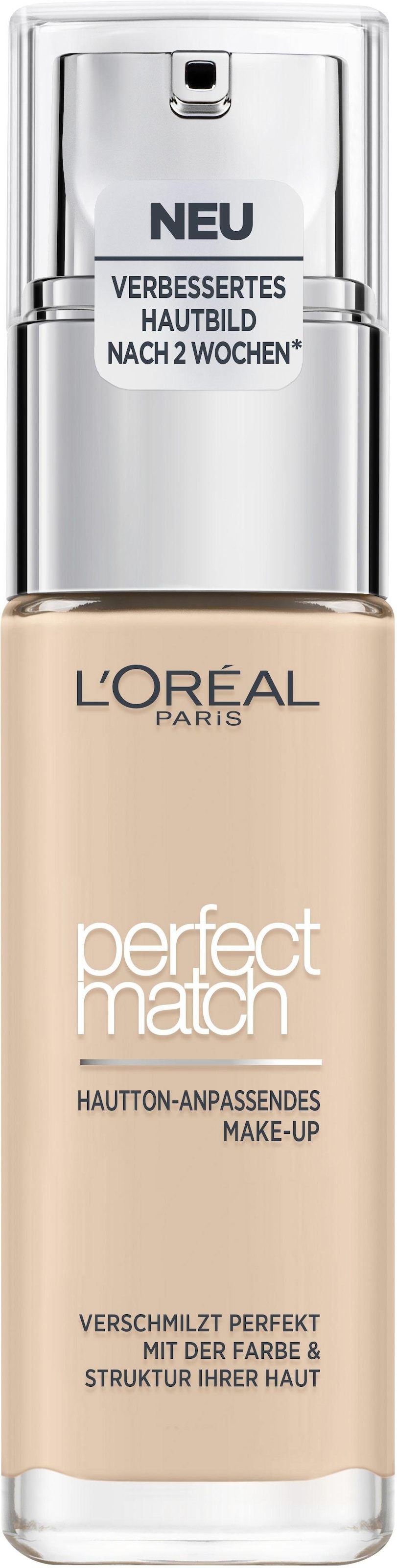 L'ORÉAL PARIS Foundation »Perfect Match Make-Up«, mit langanhaltender Formel