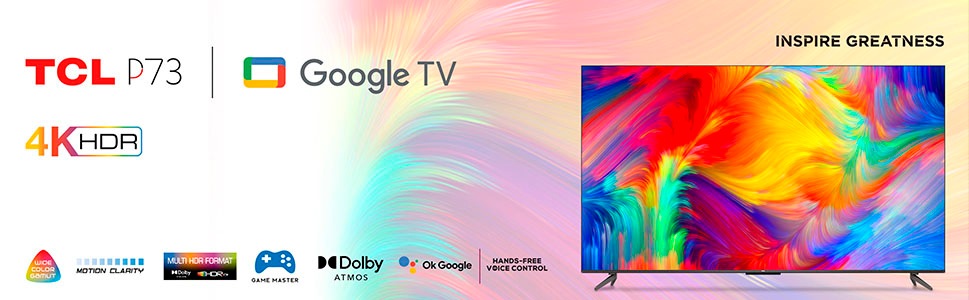 8. Bild von TCL LED-Fernseher, 139 cm/55 Zoll, 4K Ultra HD, Smart-TV-Google TV, HDR Premium, Dolby Atmos, HDMI 2.1, Metallgehäuse
