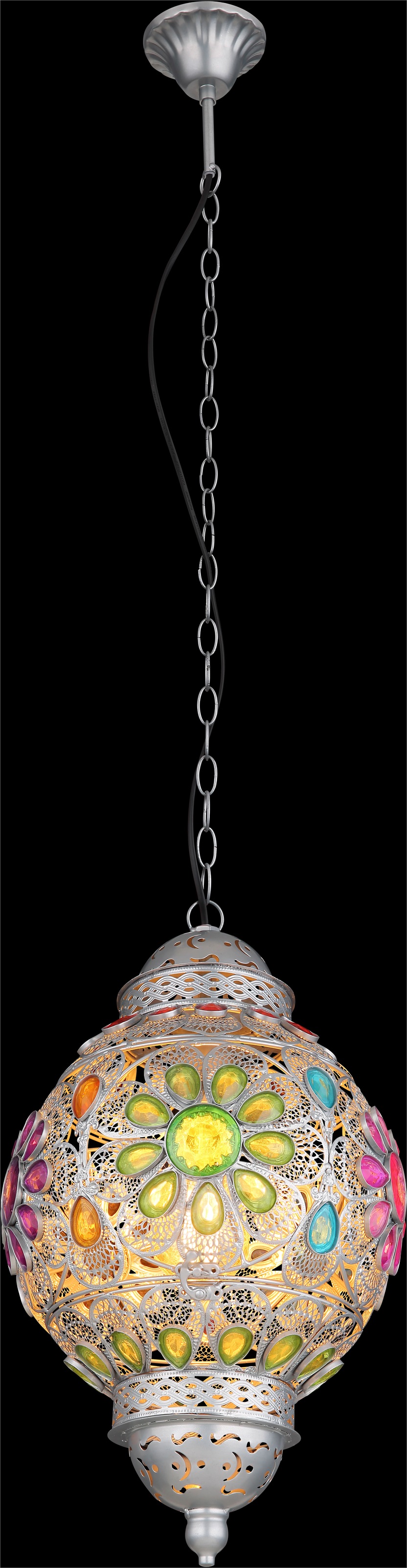GLOBO LIGHTING Hängeleuchte »GELASIUS«, Leuchtmittel E27 | ohne Leuchtmittel, Hängelampe/Pendelleuchte/Esszimmer/Wohnzimmer/Esstisch
