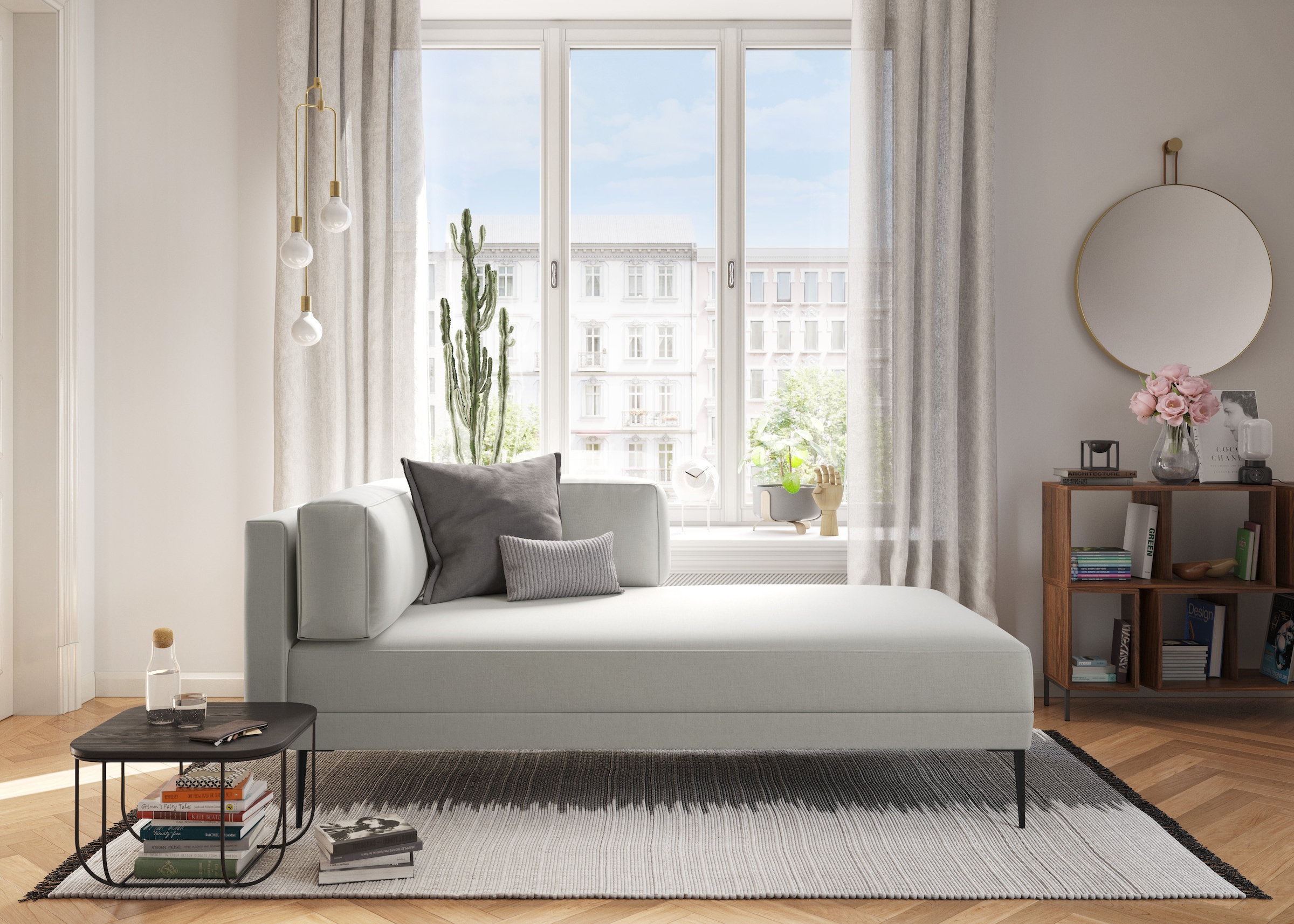 Home affaire Recamiere »Bihult« Armlehne links oder rechts bestellbar günstig online kaufen