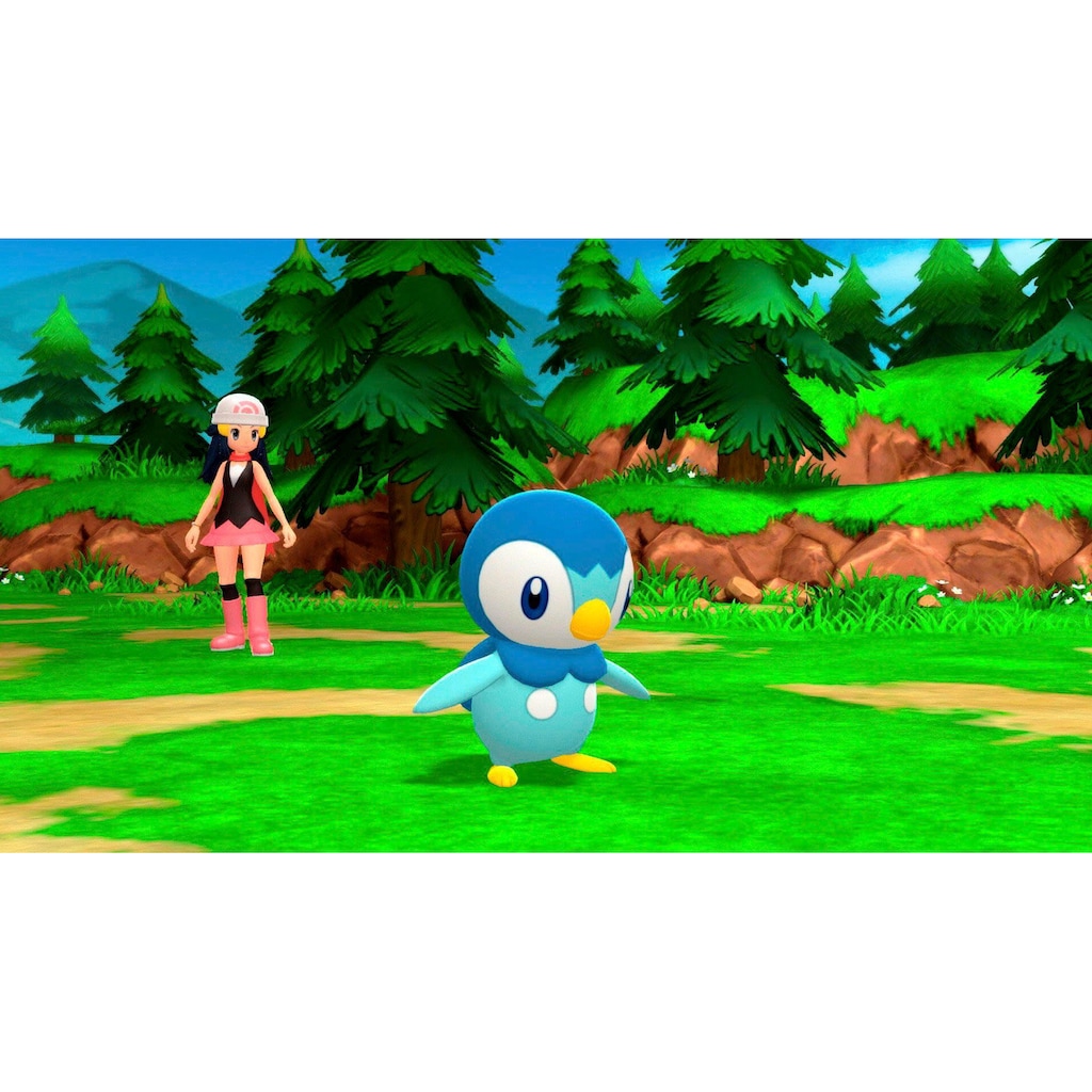 Nintendo Switch Spielekonsole, inkl. Pokémon Leuchtende Perle