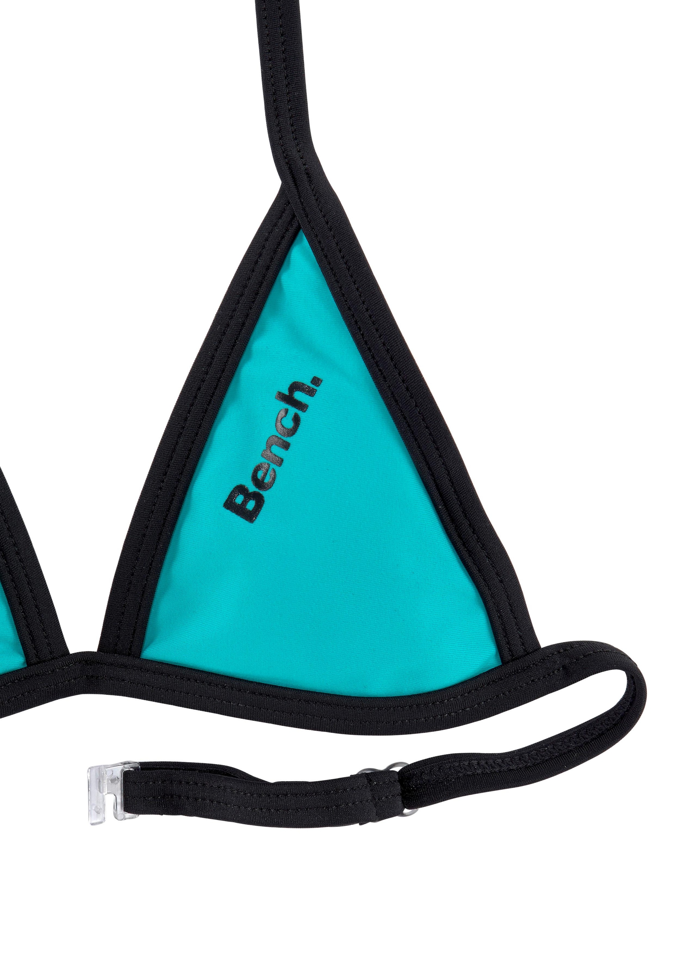 2. Bild von Bench. Triangel-Bikini, mit Logoprint an Top und Hose