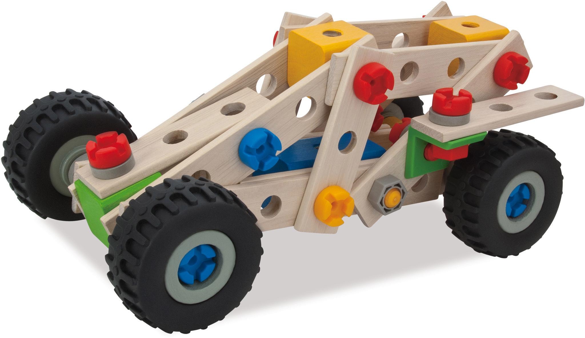 Eichhorn Konstruktionsspielsteine »Constructor Quad, 110-tlg.«, (110 St.), Made in Germany, FSC®- schützt Wald - weltweit