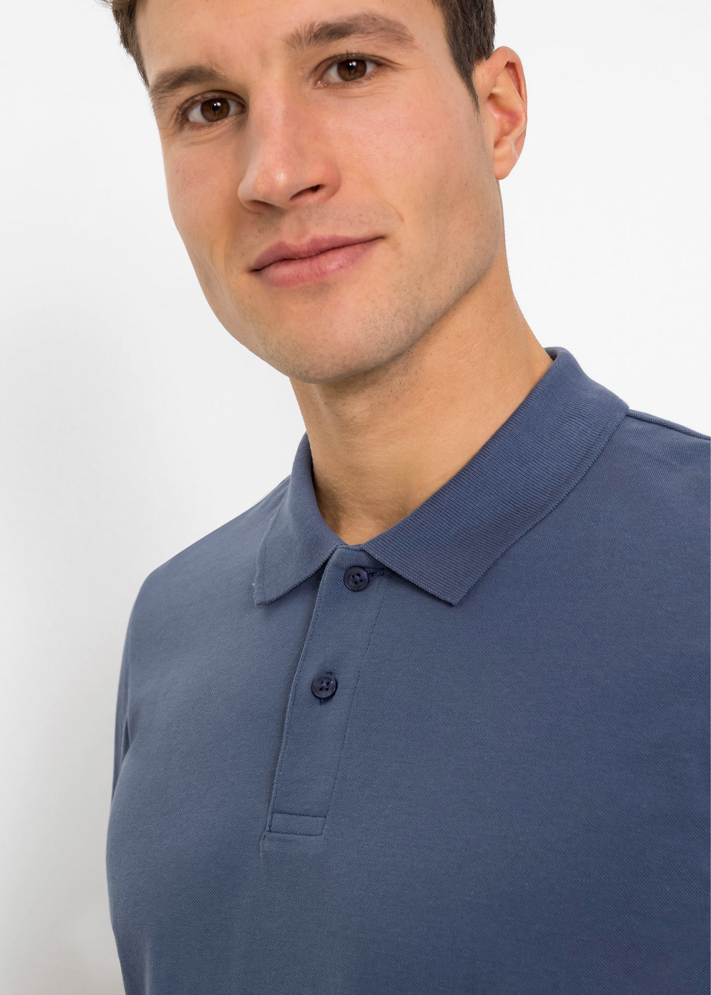 bonprix Poloshirt »Piqué-Poloshirt aus reiner Baumwolle«, Piqué-Poloshirt aus reiner Baumwolle
