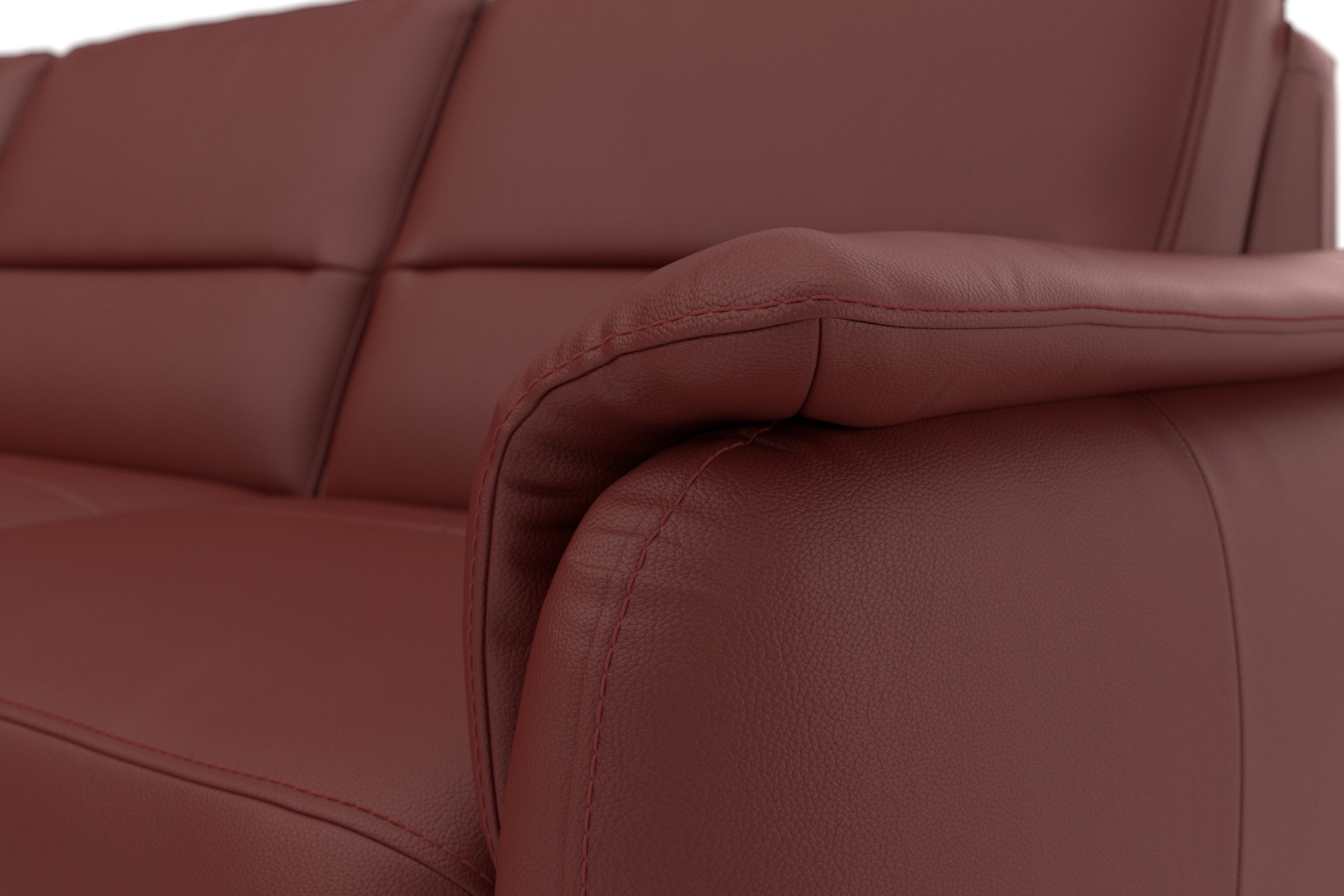 Home affaire Ecksofa »Palmera L-Form, B: 244 cm«, optional Bettfunktion & Bettkasten, Federkern