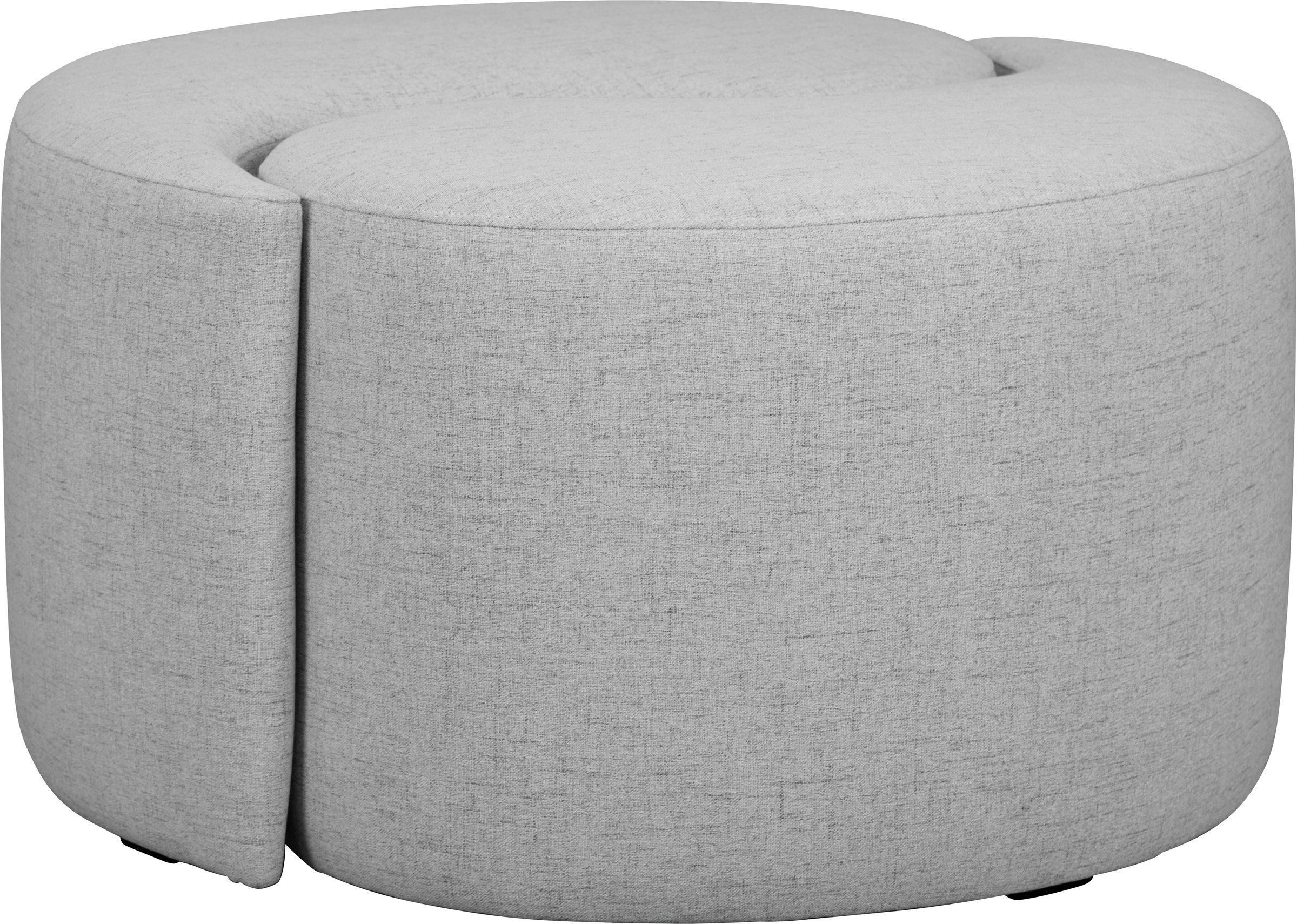 Guido Maria Kretschmer Home&Living Polsterhocker »Yin&Yang Durchmesser 82cm«, 2teilig, einzeln stellbar oder Yin-Yang-Optik