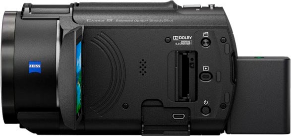 Sony Camcorder »FDR-AX43A«, 4K Ultra HD, NFC-WLAN (Wi-Fi), 30 fachx opt. Zoom