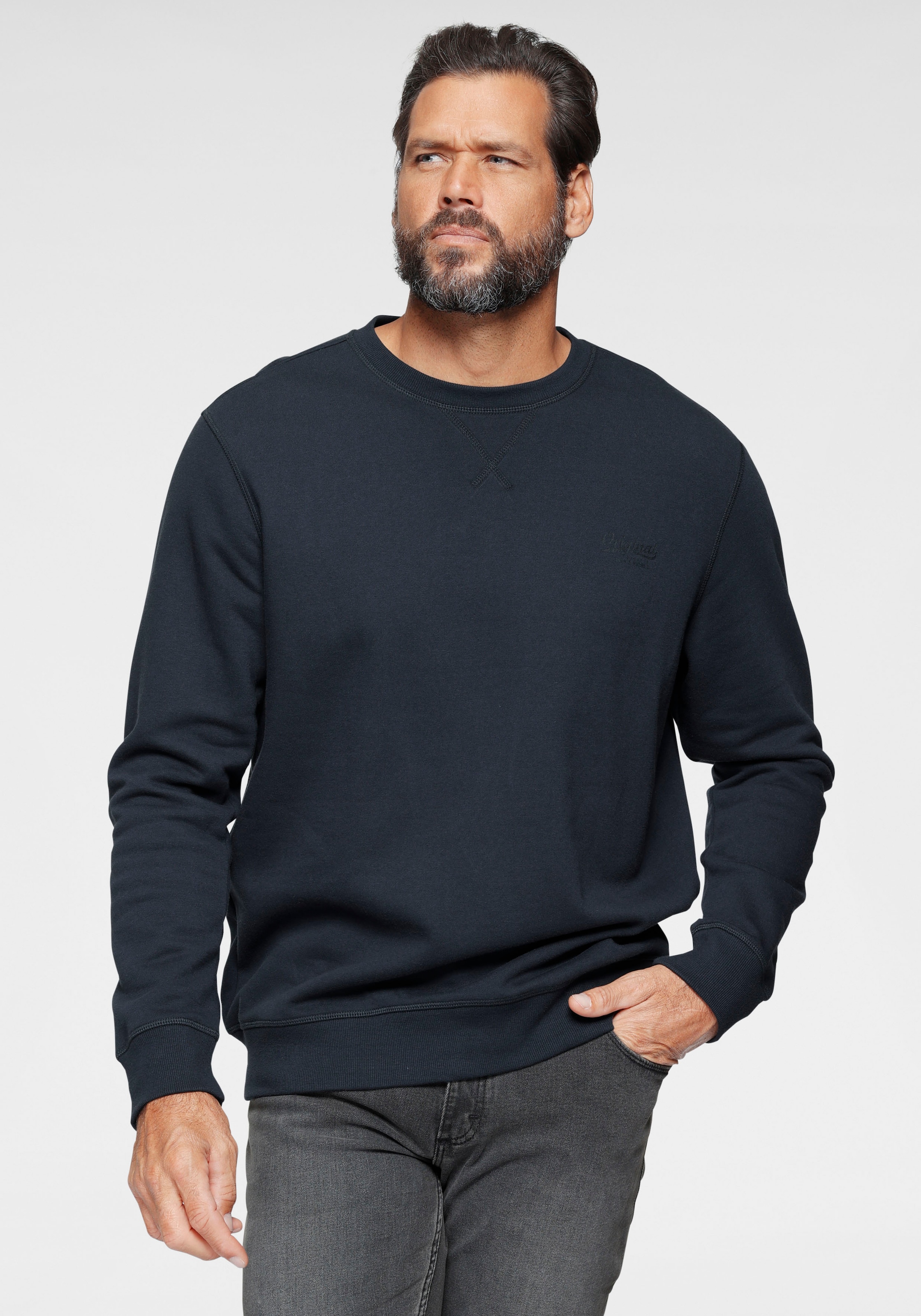 Man's World Sweatshirt, aus Baumwollmischung