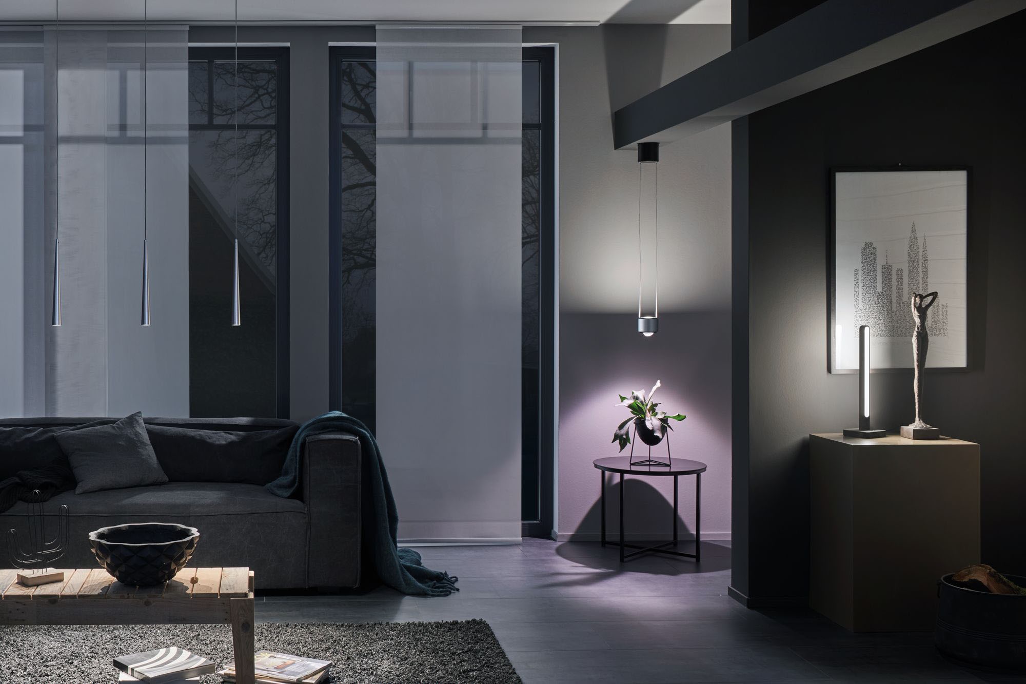 Paulmann LED Pendelleuchte »Gutta«, 3 flammig