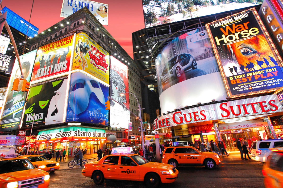 Papermoon Fototapete »Time Square« günstig online kaufen