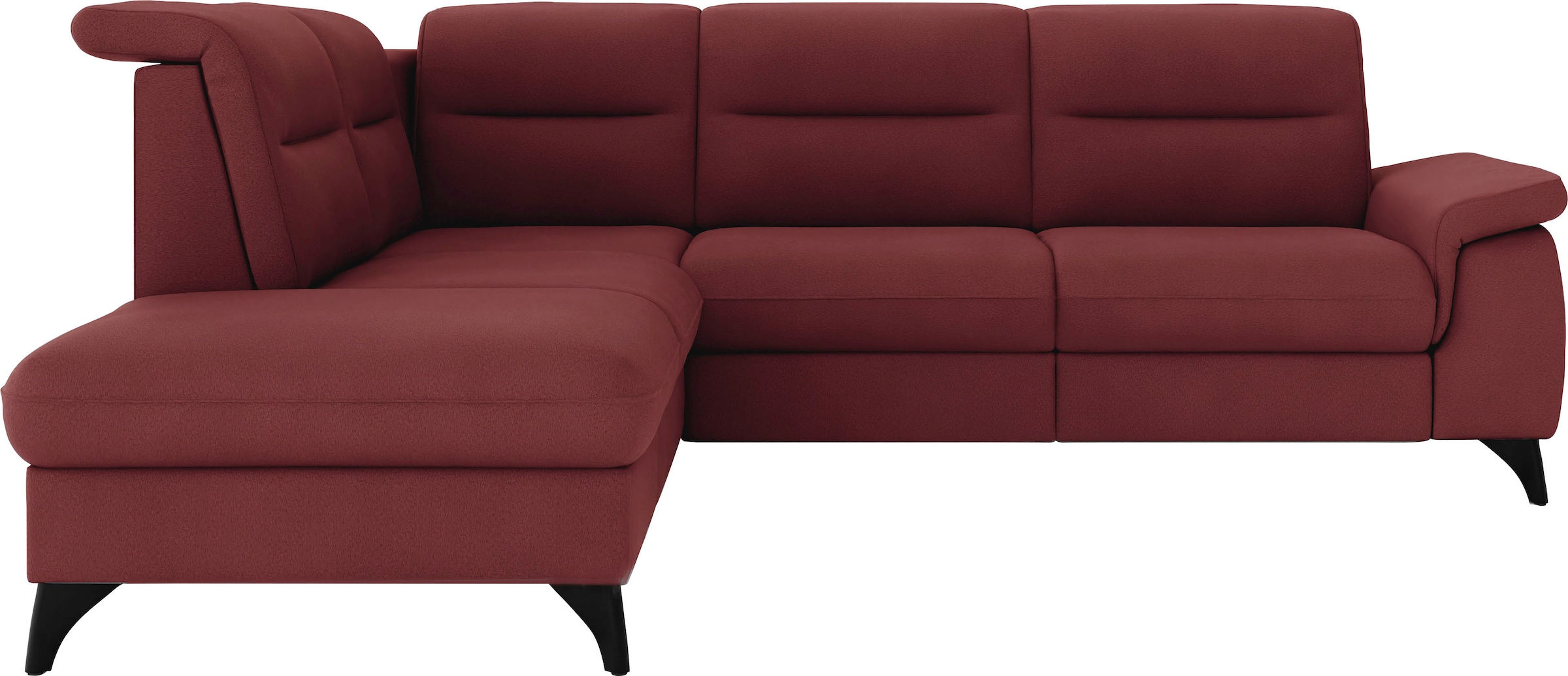 sit&more Ecksofa »Astoria L-Form«, wahlweise mit motorischer Relaxfunktion